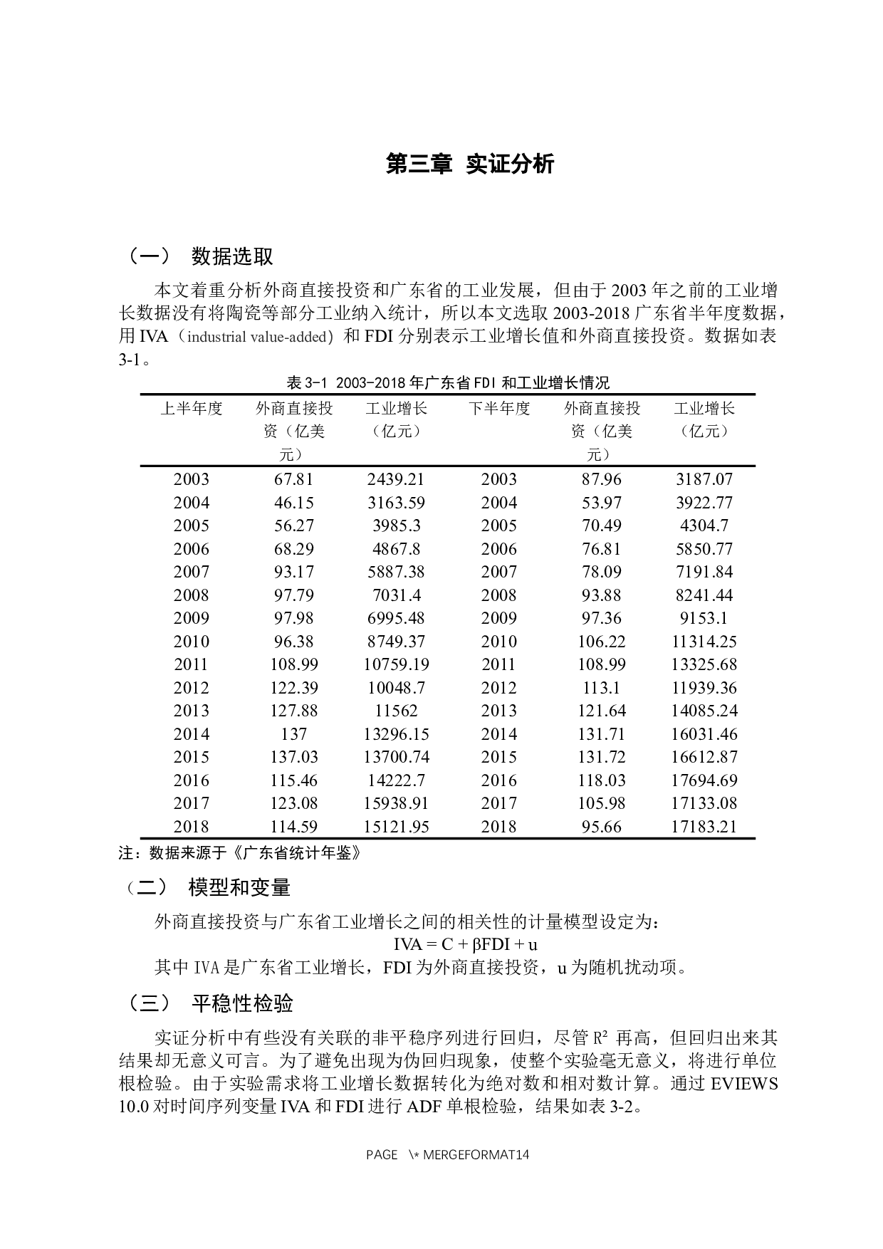 FDI对广东省工业增长的实证分析-10751字.docx 第10页