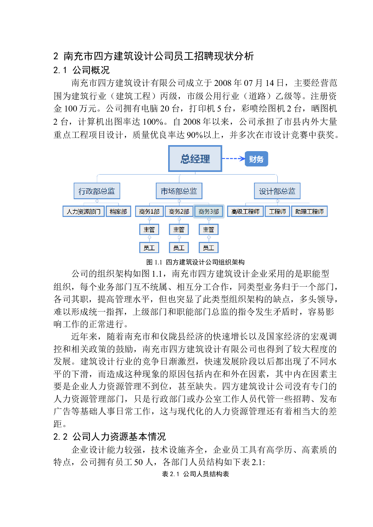 南充市四方建筑设计公司员工招聘问题研究-15290字.docx 第9页
