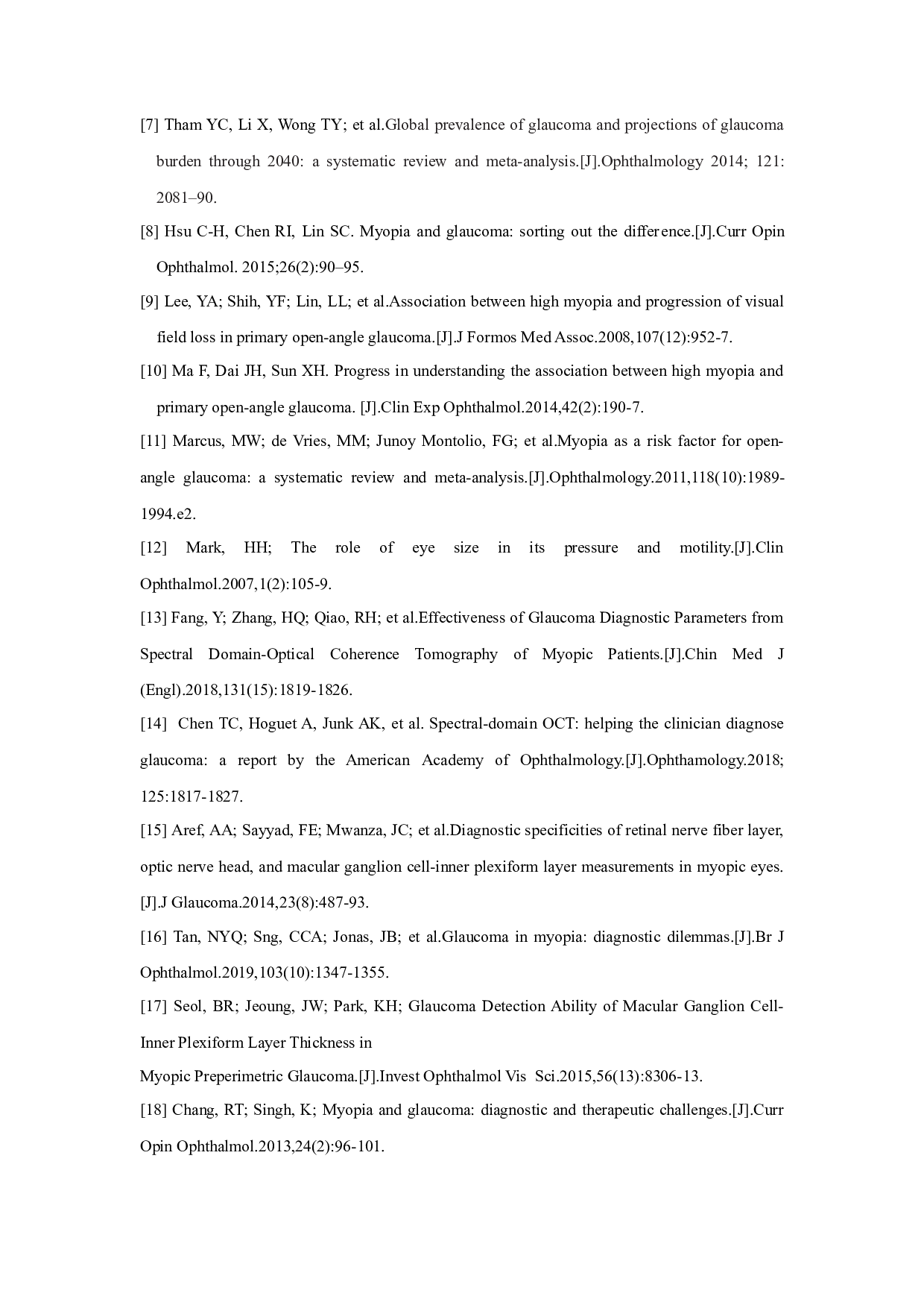 近视对原发性开角型青光眼的影响-4864字.docx 第7页