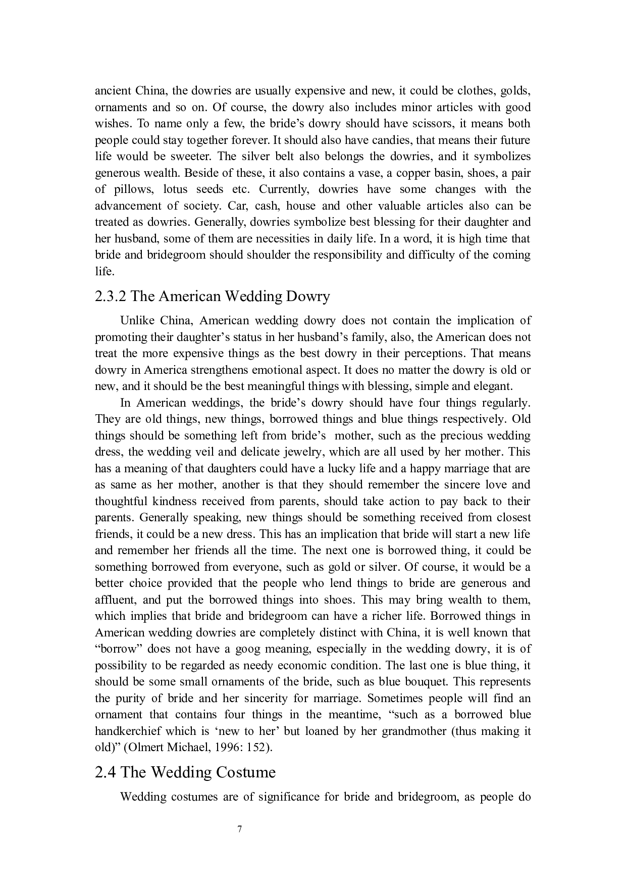 中美婚俗差异及形成原因-4860字.docx 第7页