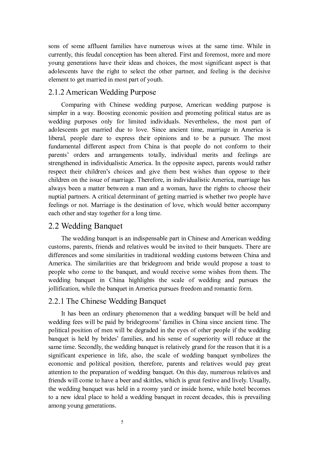 中美婚俗差异及形成原因-4860字.docx 第5页