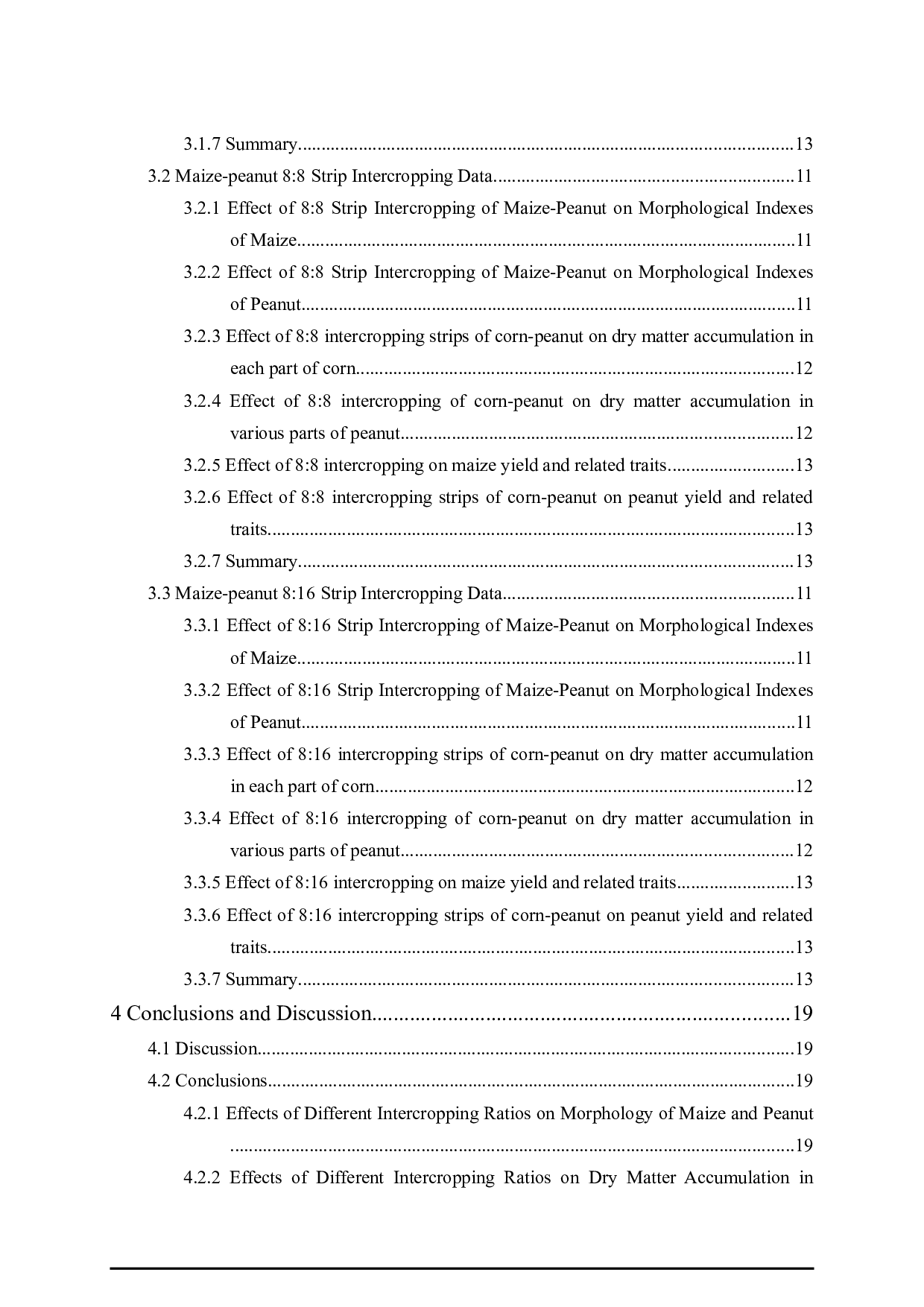 不同间作比例对玉米花生形态产量的影响-20312字.docx 第4页