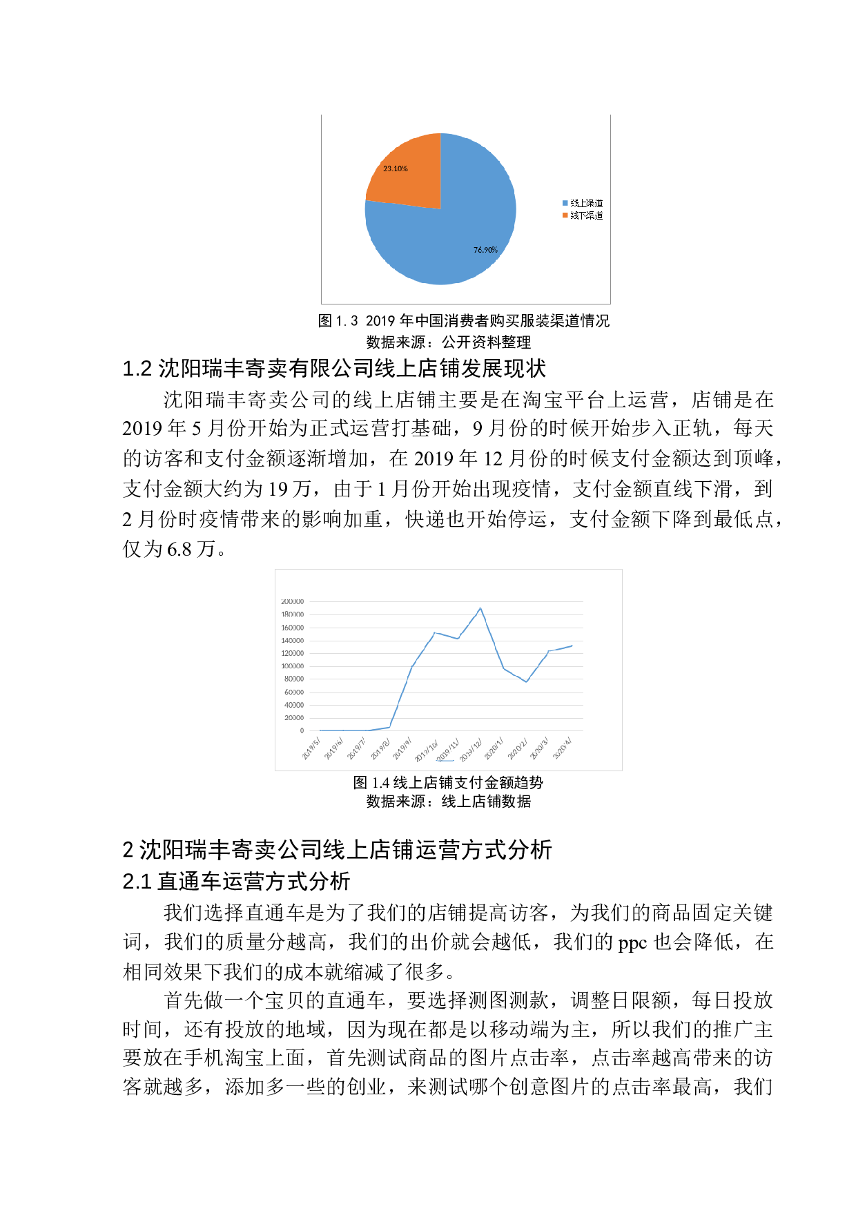 服装行业电子商务现状分析与发展前景研究&mdash;以沈阳瑞丰寄卖有限公司为例-10014字.docx 第8页