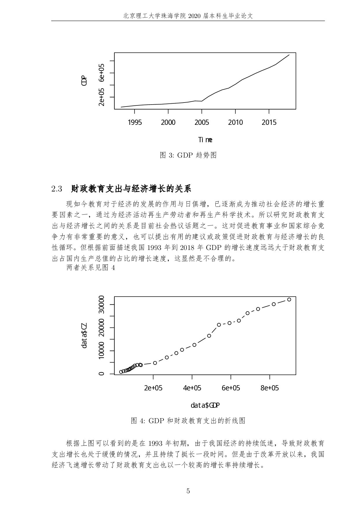 基于误差修正模型的财政教育支出与经济实证研究-1877字.pdf 第9页