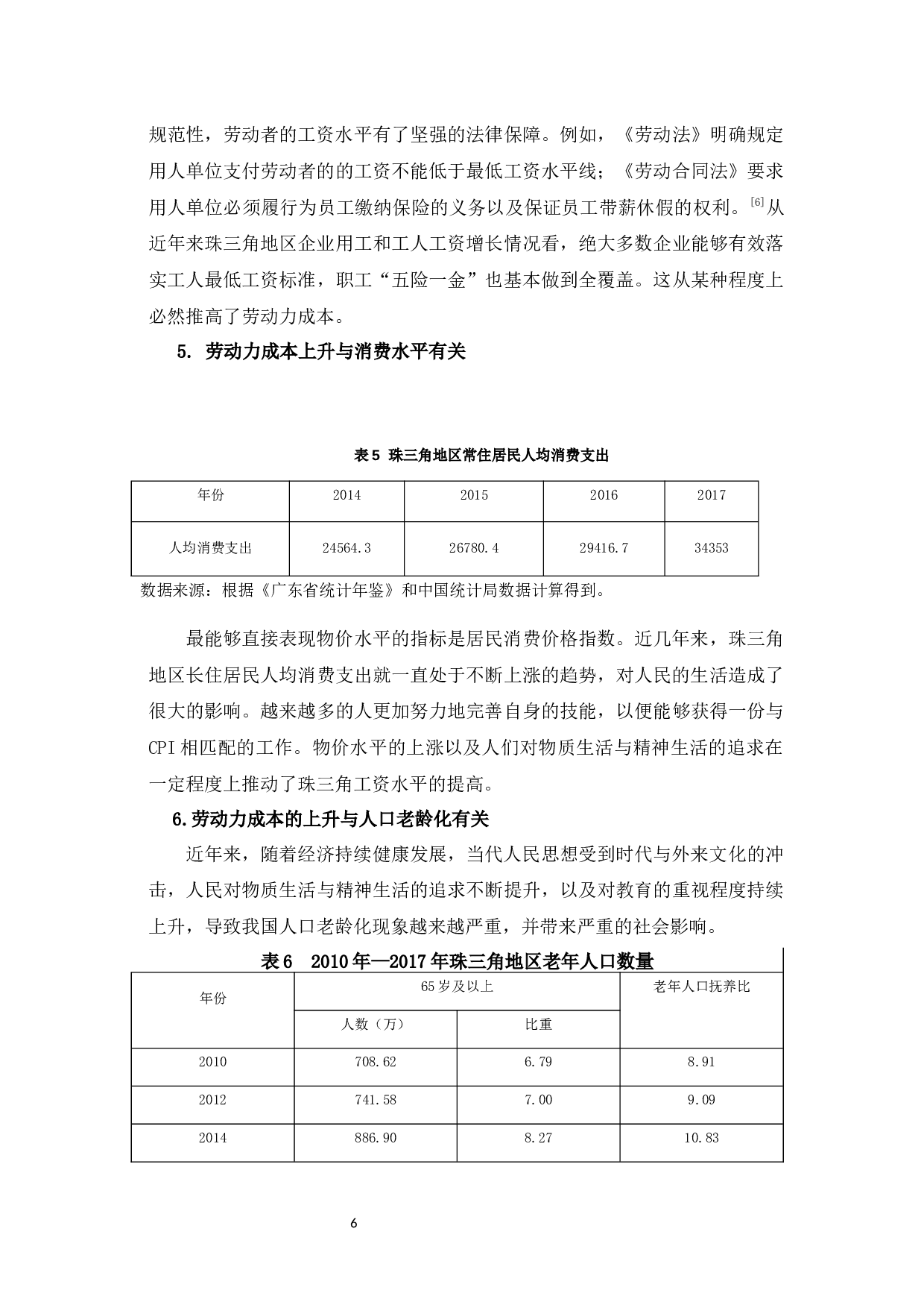 浅析劳动力成本上升对珠三角地区经济发展的影响-9149字.docx 第10页