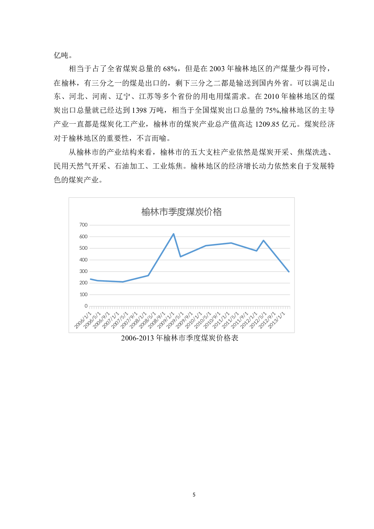 煤炭市场变化对榆林经济发展的影响及对策-11552字.docx 第9页