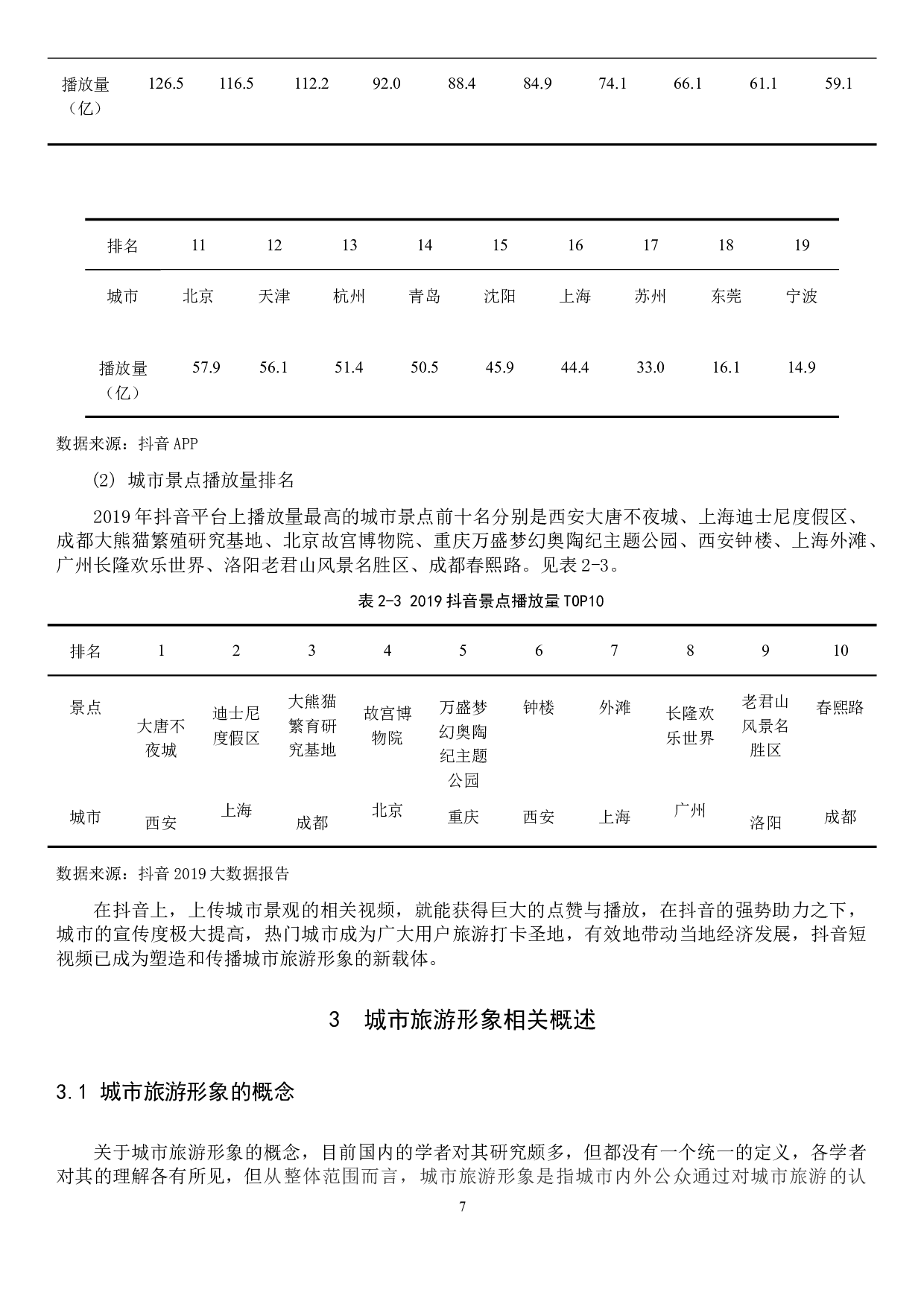 基于新媒体营销下的城市旅游形象影响研究&mdash;&mdash;以抖音短视频为例-17564字.docx 第10页