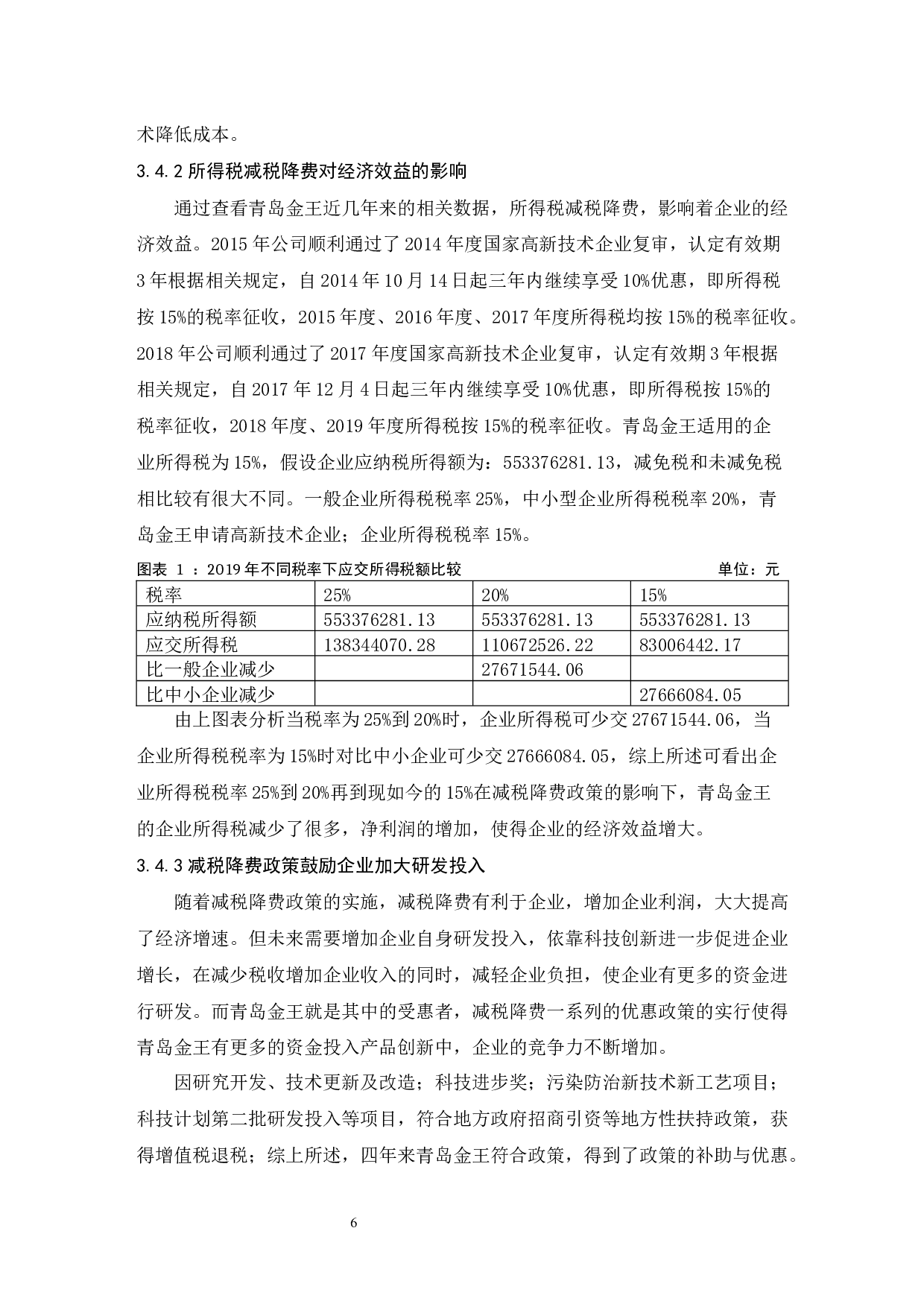 论减税降费政策与企业经济效益的关系以青岛金王集团为研究对象-7901字.docx 第9页