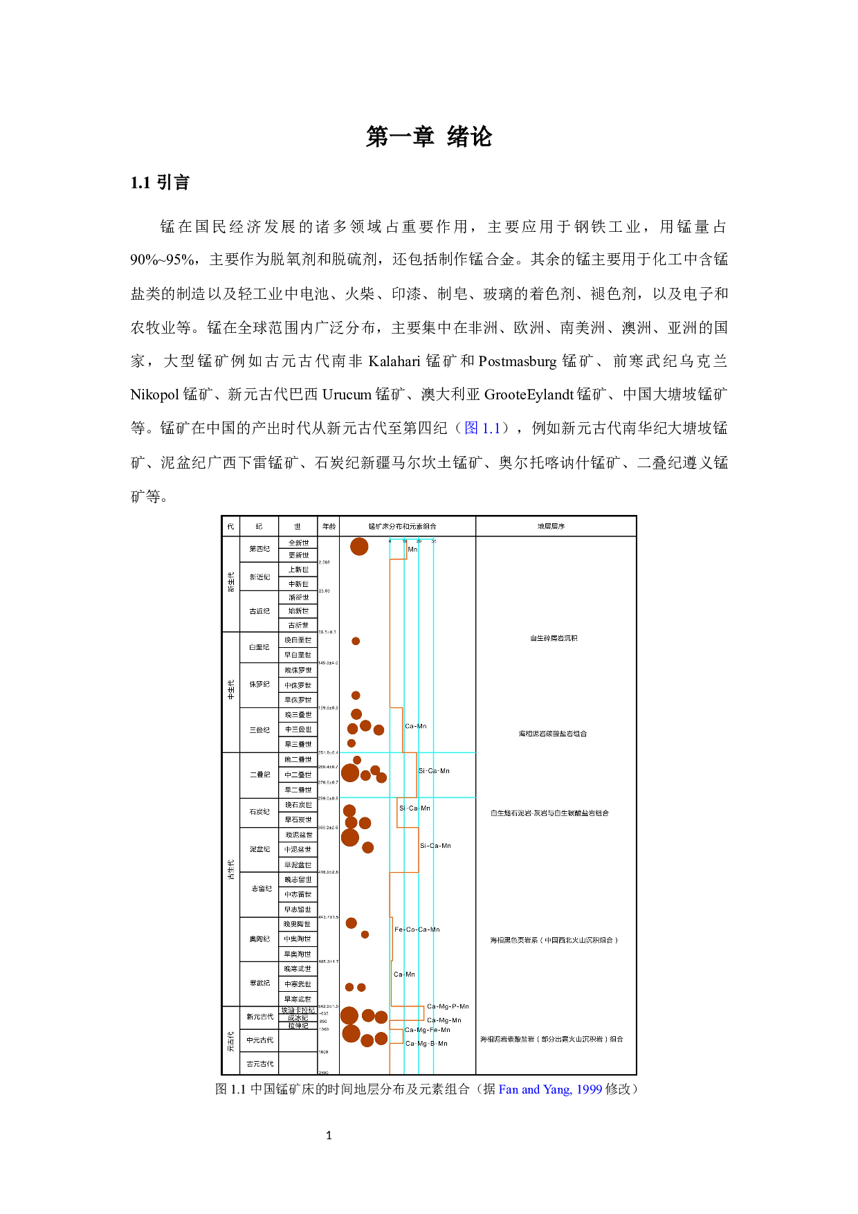 广西宜州石炭系锰矿床地质特征及成矿作用机制研究-35816字.docx 第7页