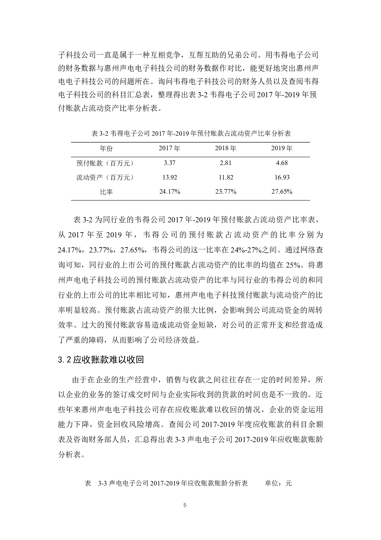 惠州声电电子科技公司往来账款管理研-9680字.docx 第9页