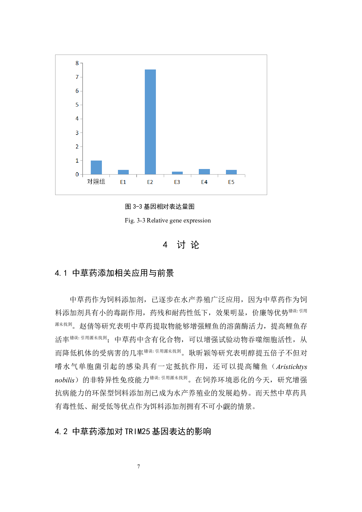大黄鱼TRIM25基因在饵料中添加中草药后的表达变化-7969字.docx 第10页