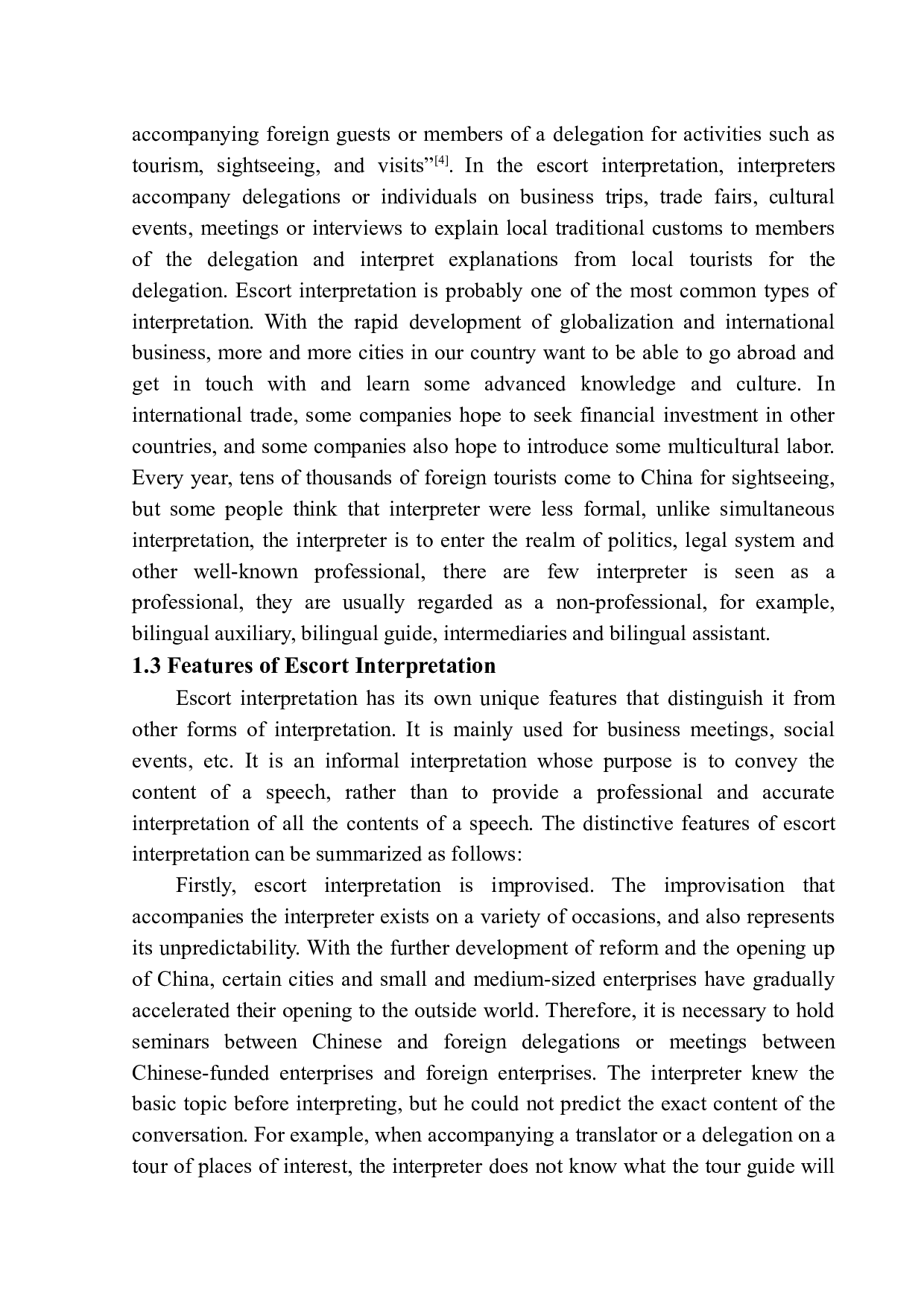 Cultural Differences and Translation Strategies in Escort Interpretation-10232字.docx 第9页