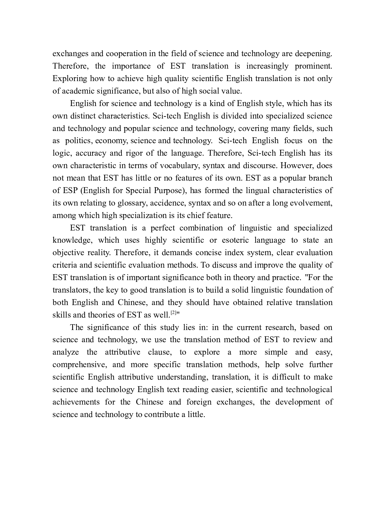 Processing of Sentence Structure in Translation of Scientific Articles-10032字.docx 第7页