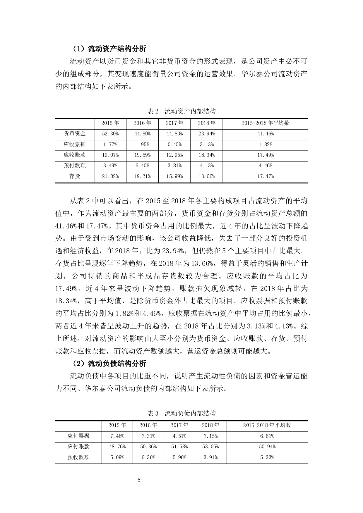 浅谈财务共享模式下华尔泰公司营运资金的管理问题-11677字.docx 第6页