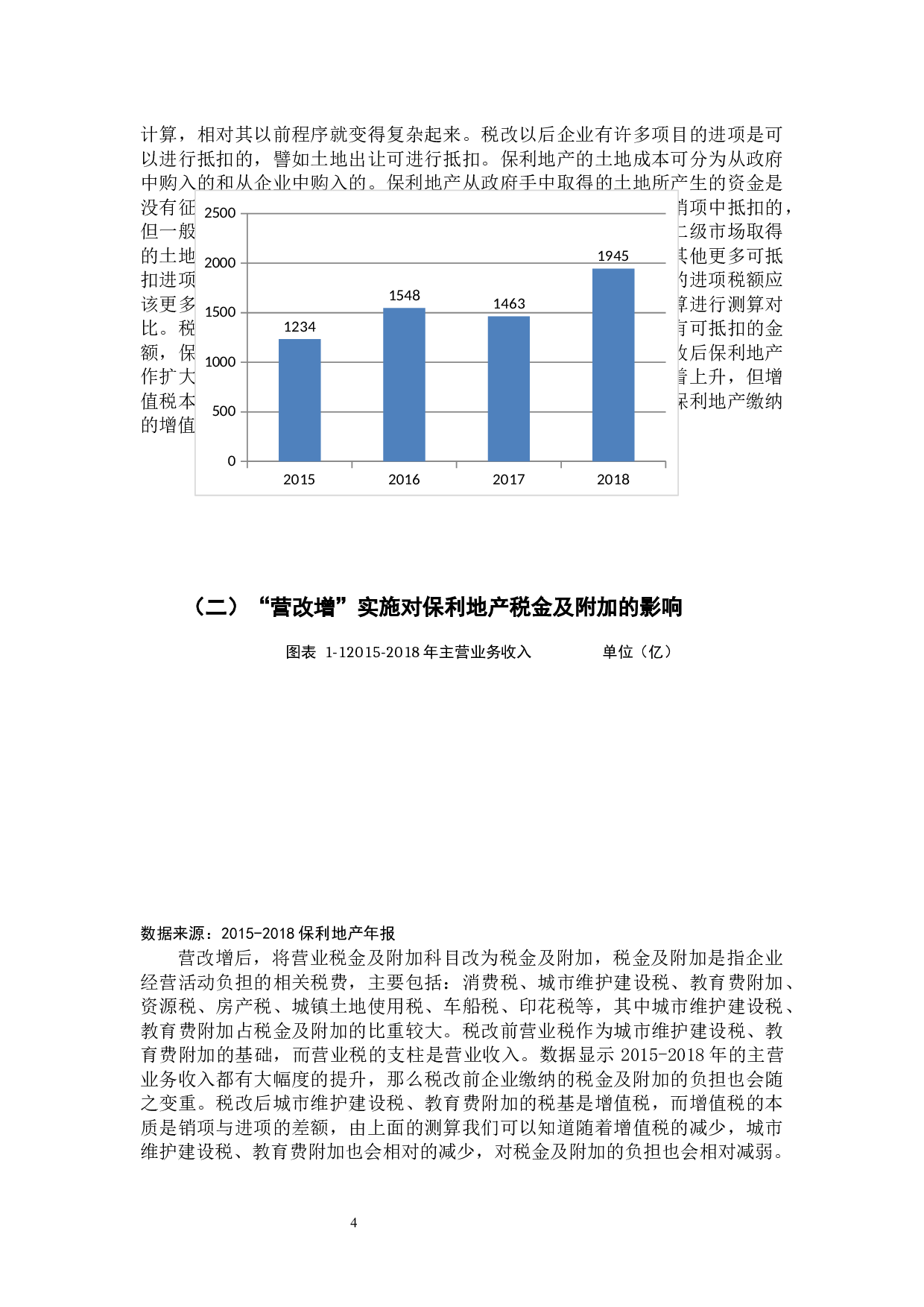 &ldquo;营改增&rdquo;对房地产企业的税负影响分析&mdash;&mdash;以保利地产为例-9756字.docx 第9页