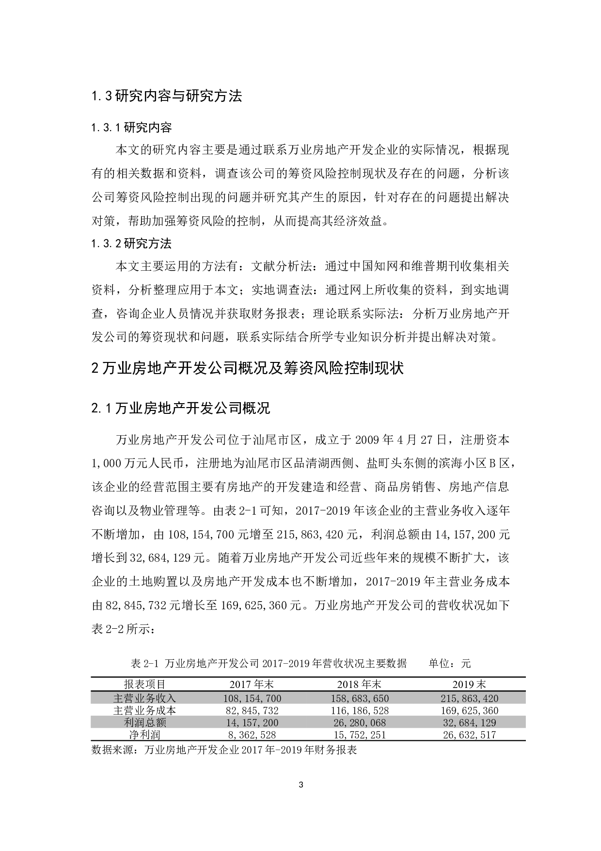 万业房地产开发公司筹资风险控制研究-12875字.docx 第7页