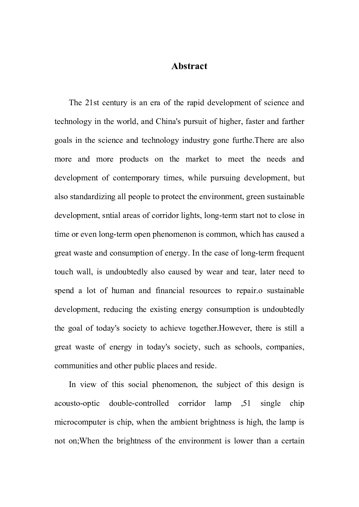 基于51单片机的声光双控楼道灯设计与制作-10662字.docx 第2页