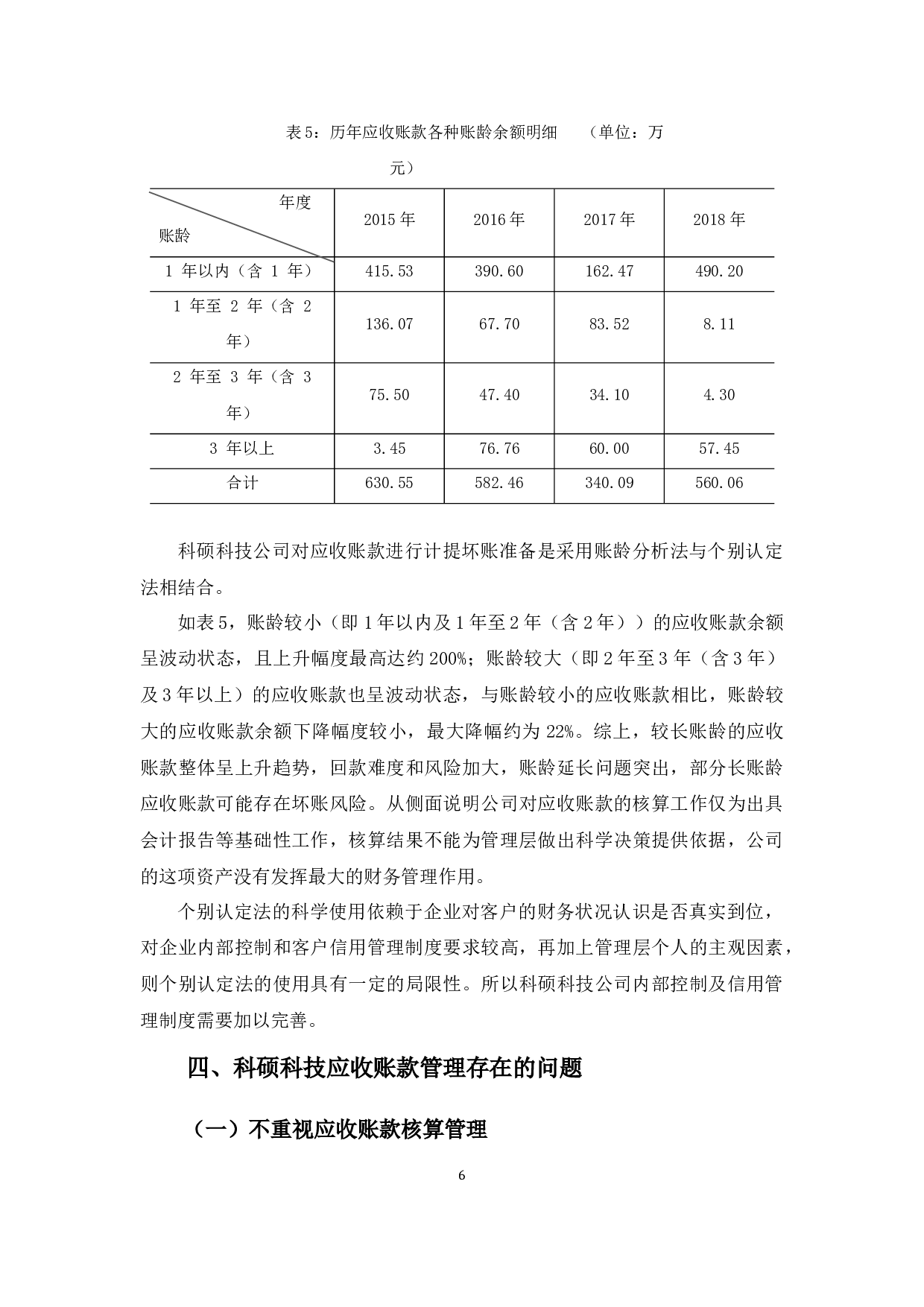 科硕科技应收账款管理存在的问题及对策-8305字.docx 第10页