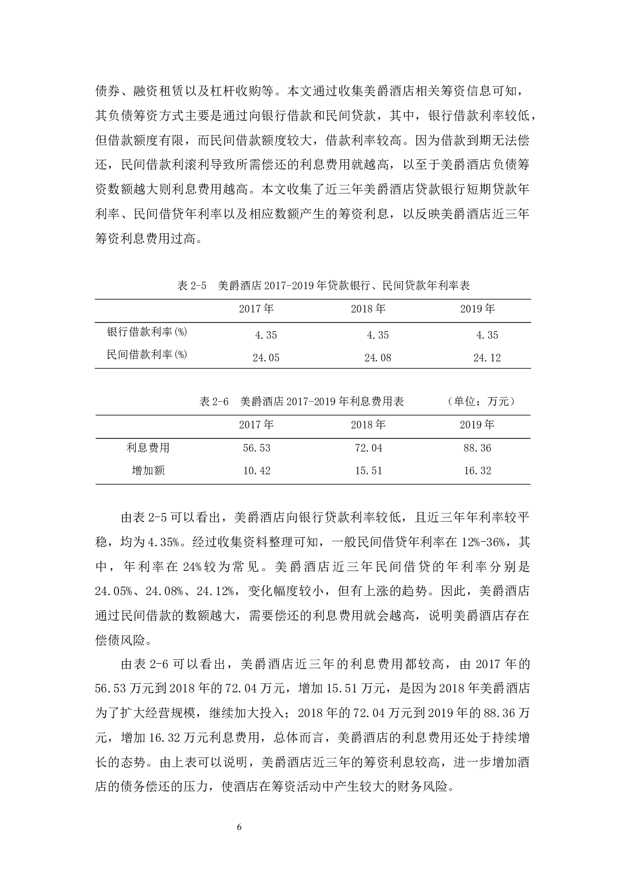 美爵酒店财务风险控制研究-9632字.docx 第10页