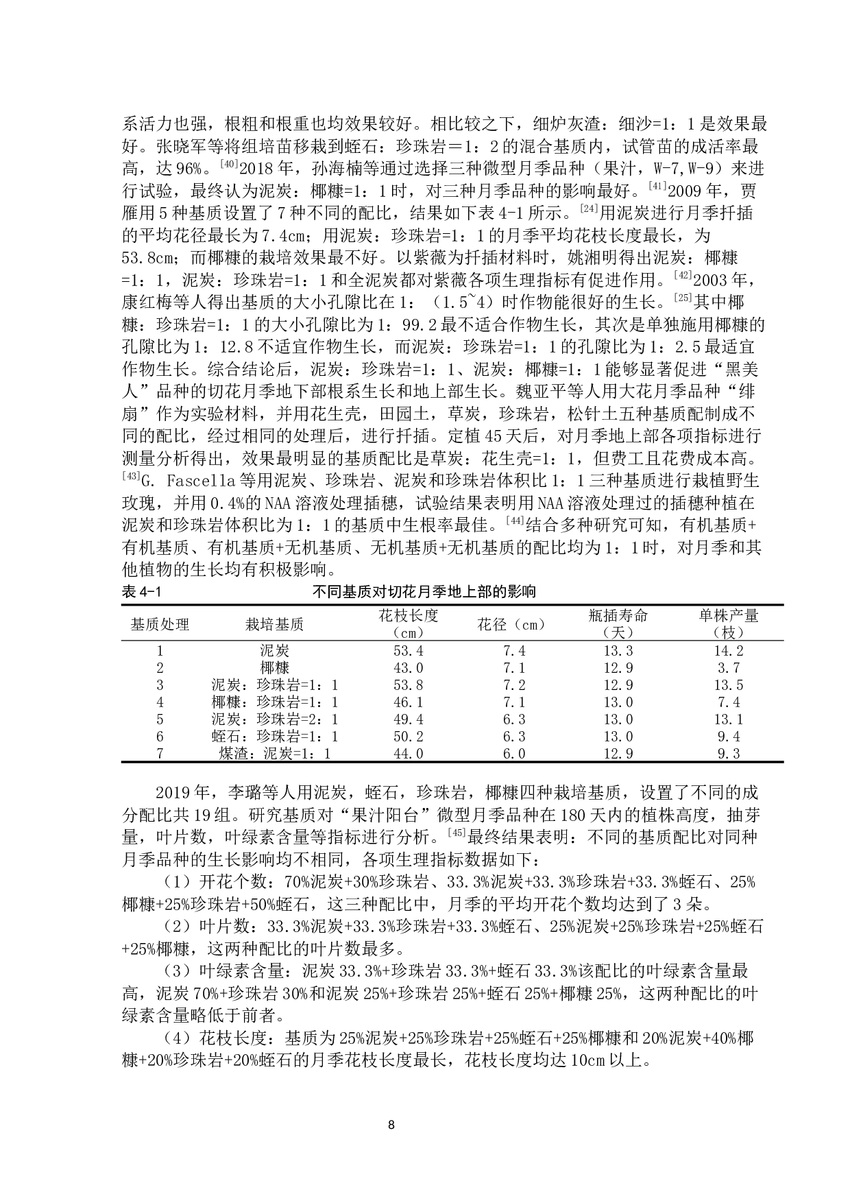 基质在月季扦插繁殖中的影响与展望-11669字.docx 第8页