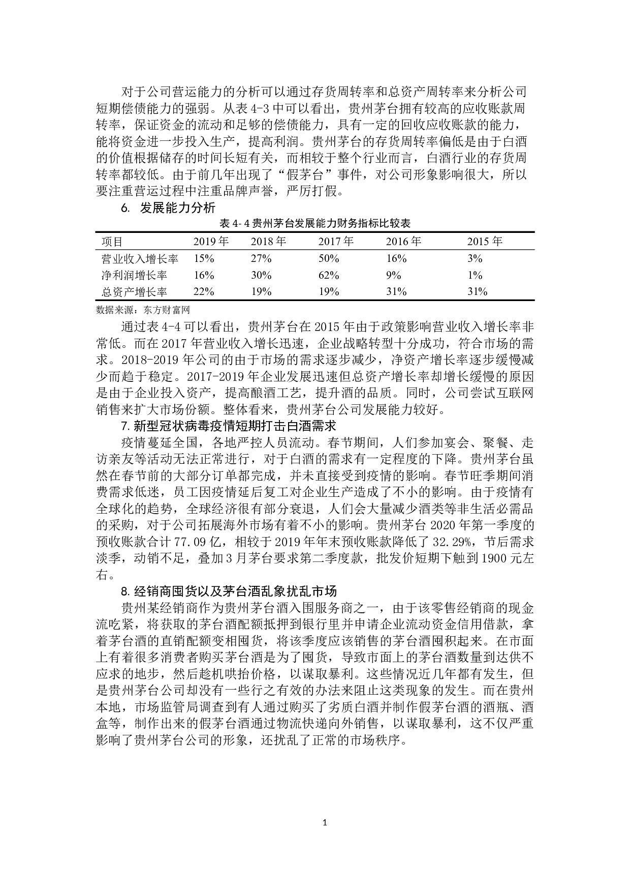 贵州茅台财务风险分析-10007字.docx 第9页