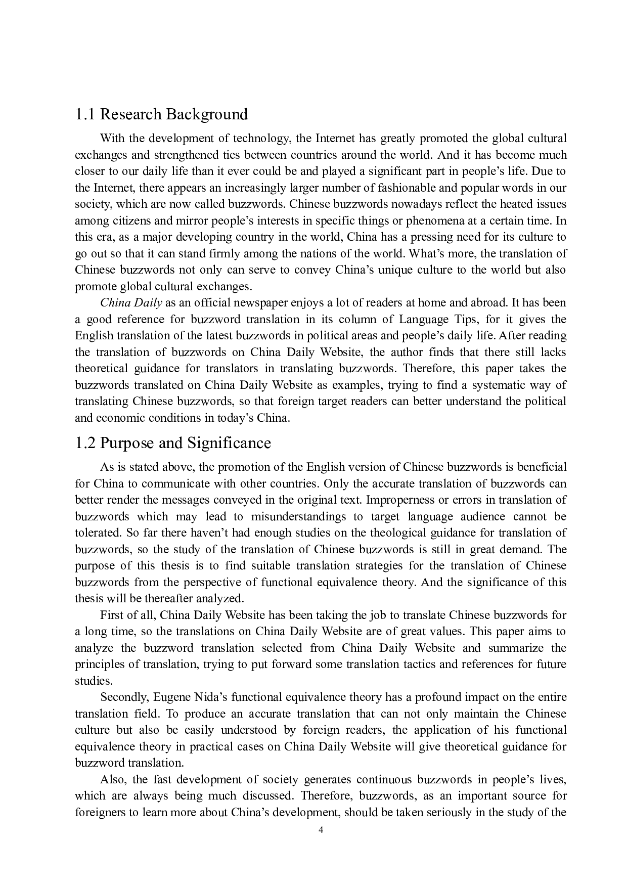 《功能对等理论视角下汉语热词英译探析&mdash;&mdash;以中国日报网热词为例》-6686字.docx 第5页