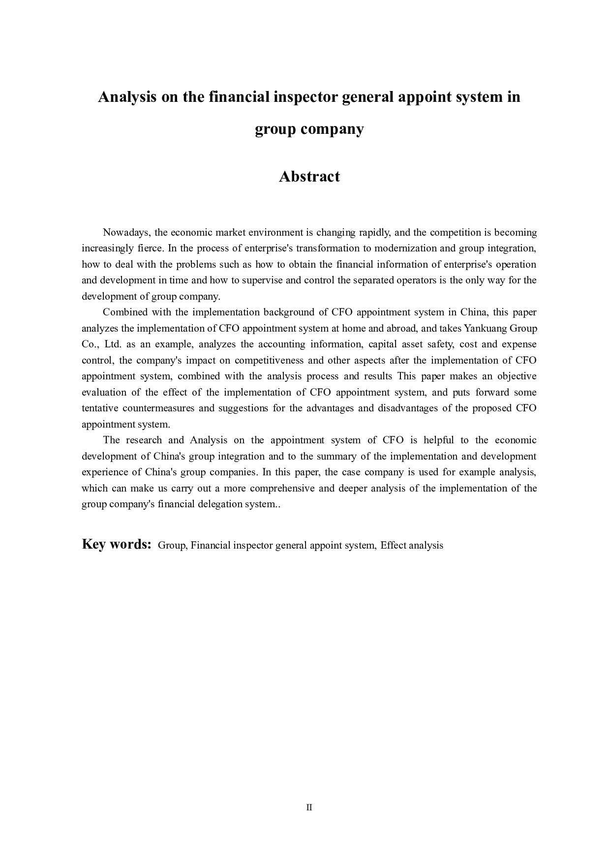 集团公司财务总监委派制分析-11147字.docx 第2页