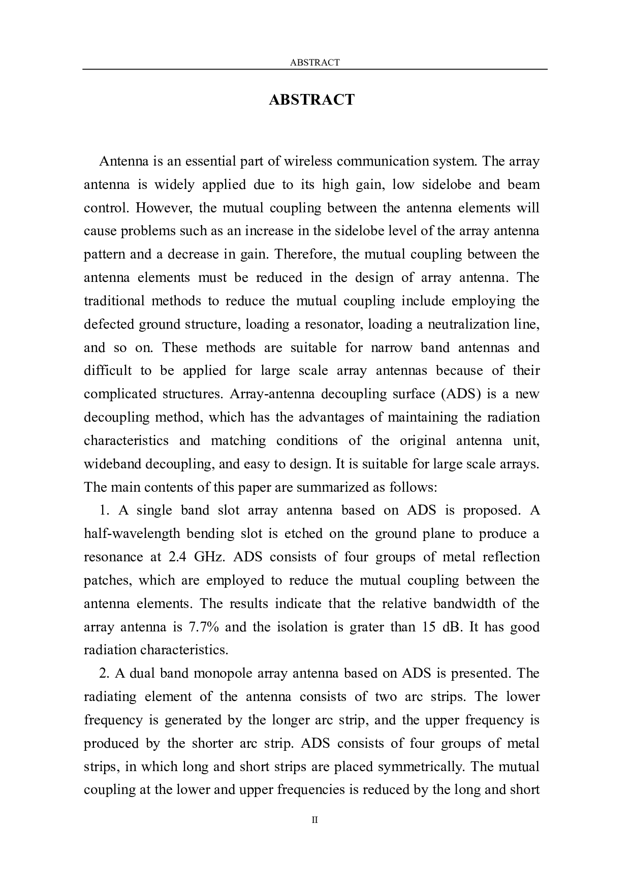 基于ADS的阵列天线的研究与设计-8599字.pdf 第10页
