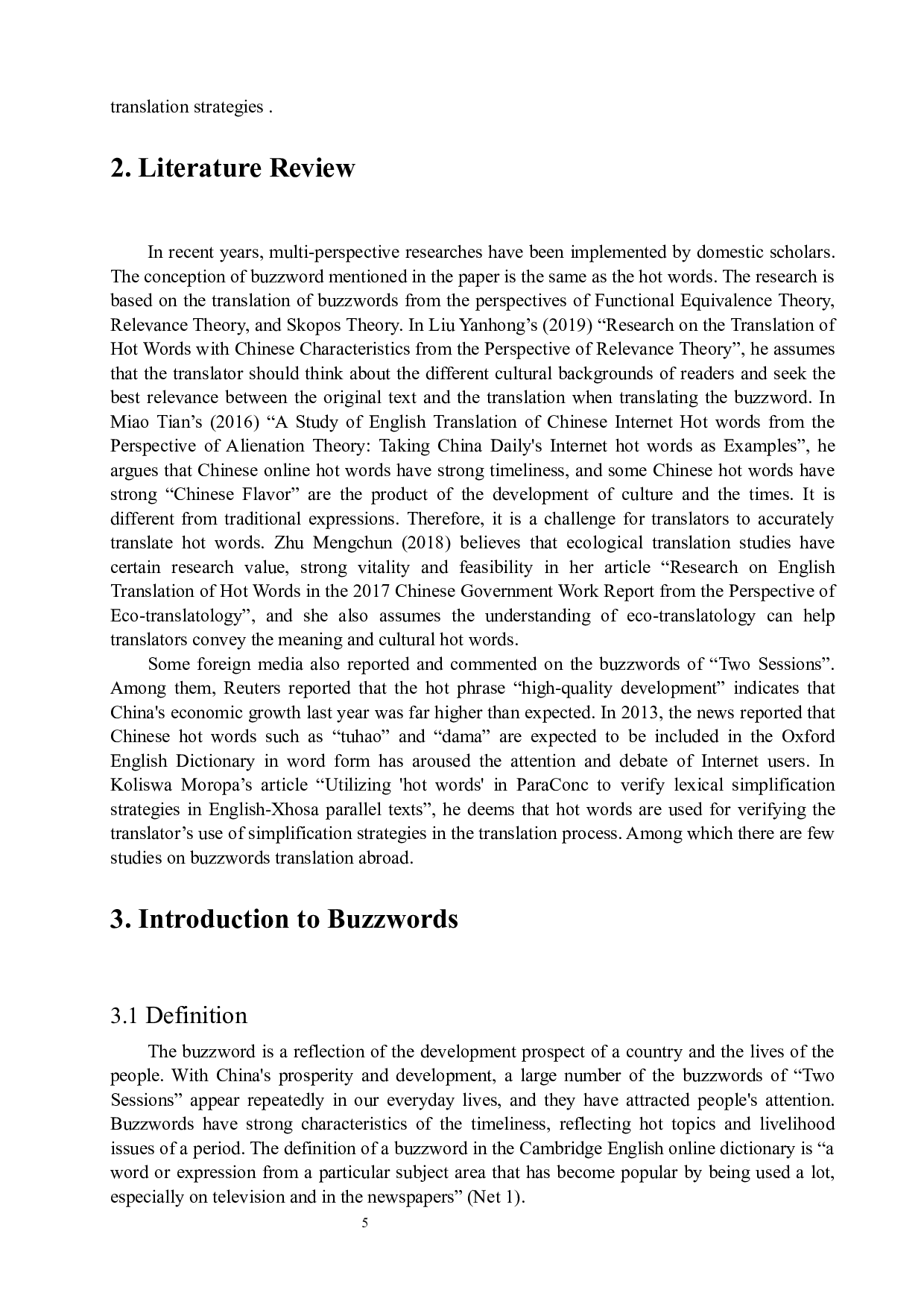 功能对等视角下&ldquo;两会&rdquo;热词的翻译&mdash;&mdash;以2017-4970字.docx 第6页