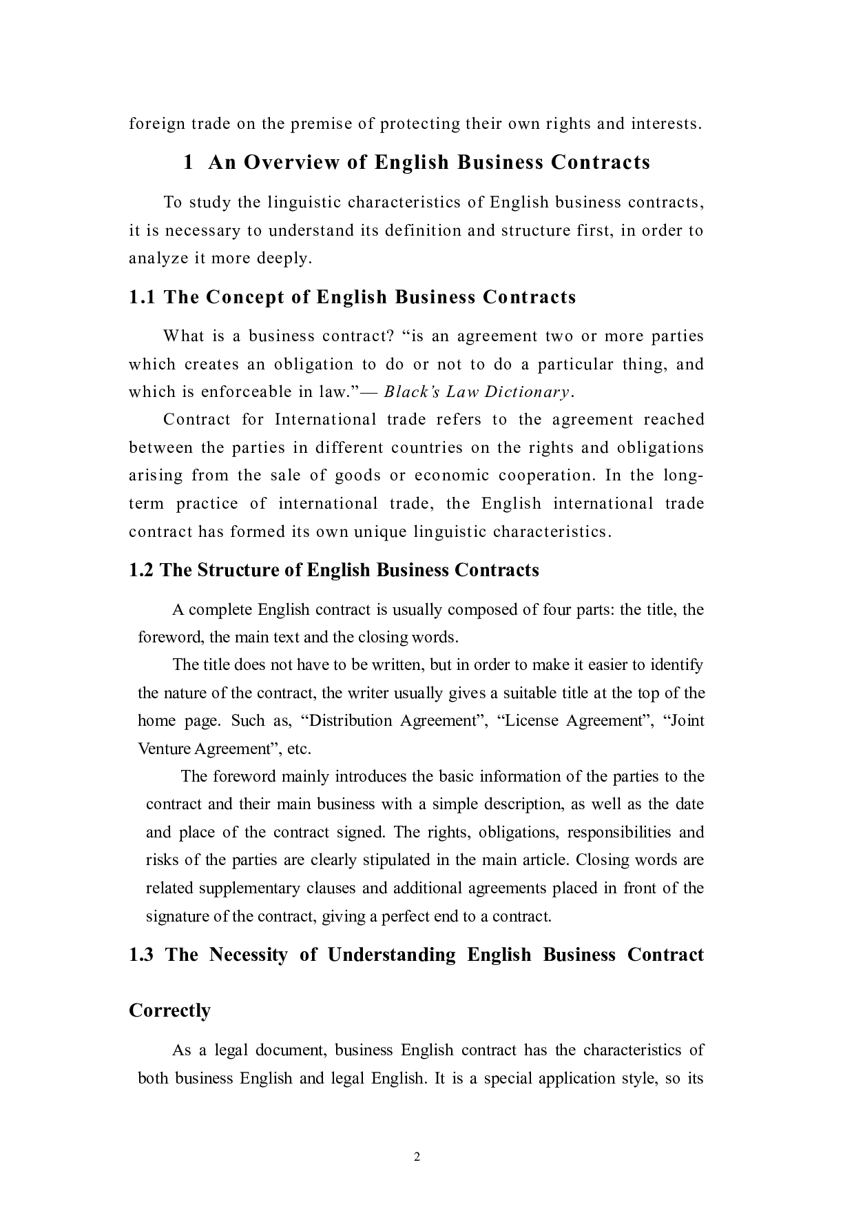 浅谈英语商务合同的语言特点及翻译技巧-6439字.docx 第6页