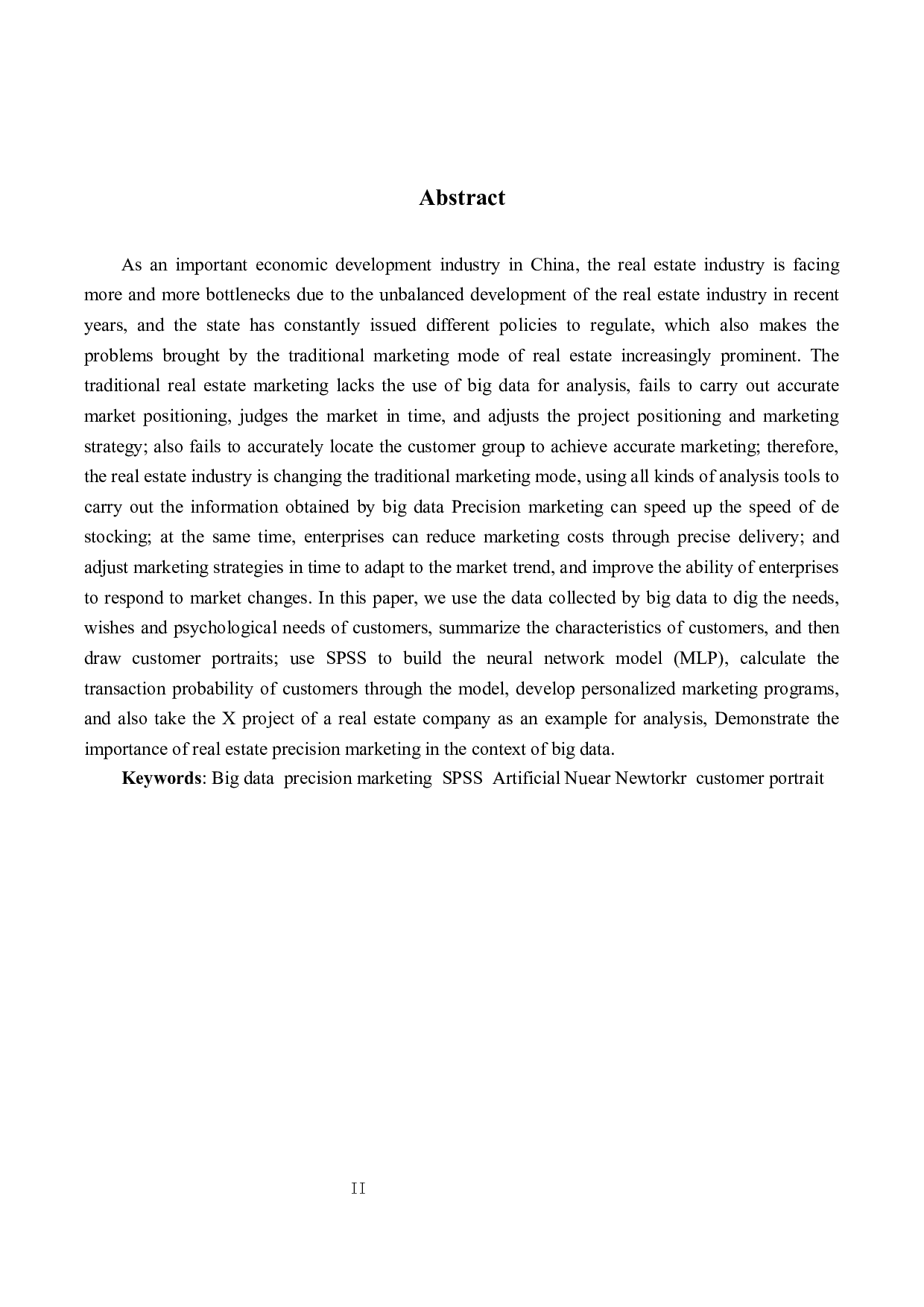 大数据背景下房地产精准营销-23410字.docx 第2页