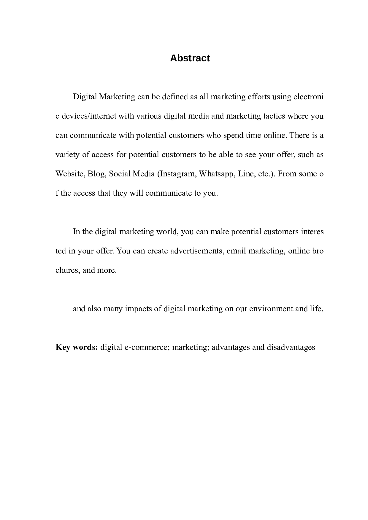 Impact of digital marketing on consumer behaviour-10823字.docx 第1页