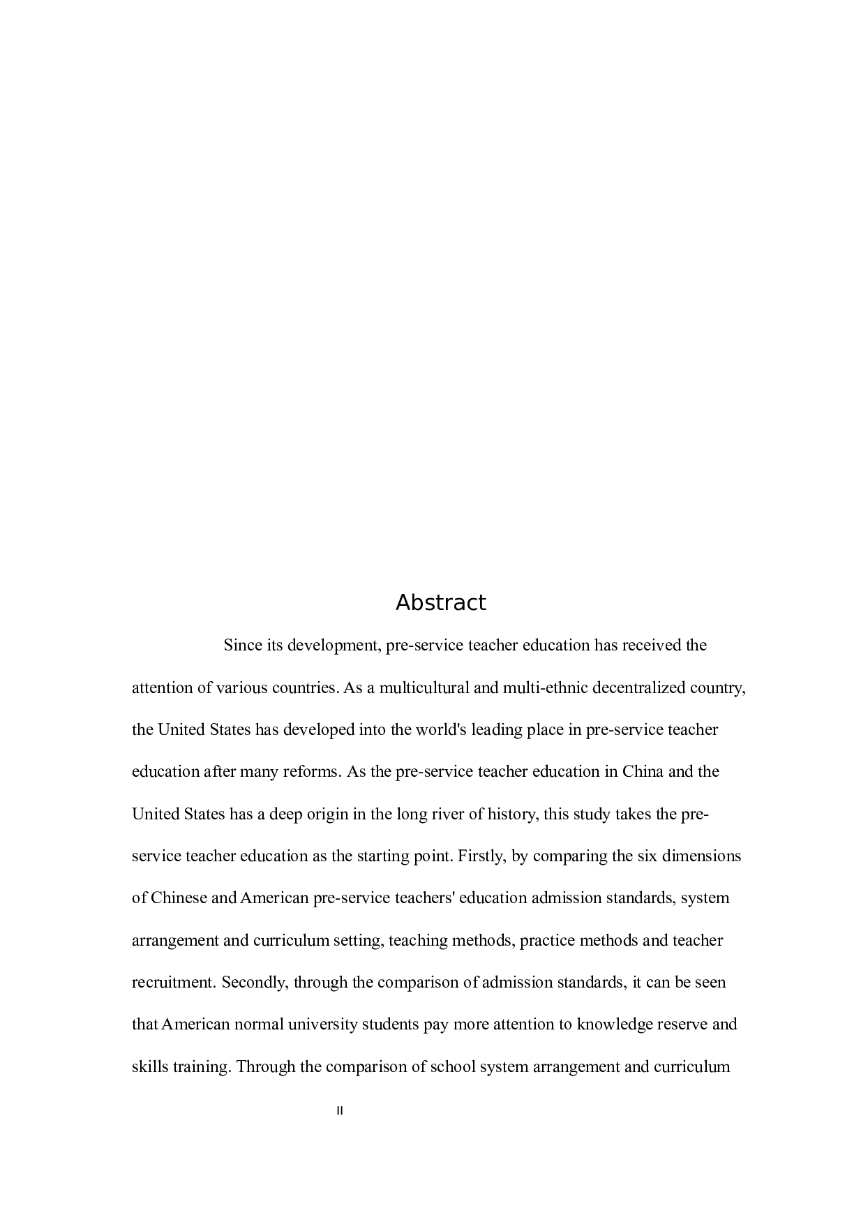 中美教师职前教育现存在的问题及对策状研究-13287字.docx 第2页