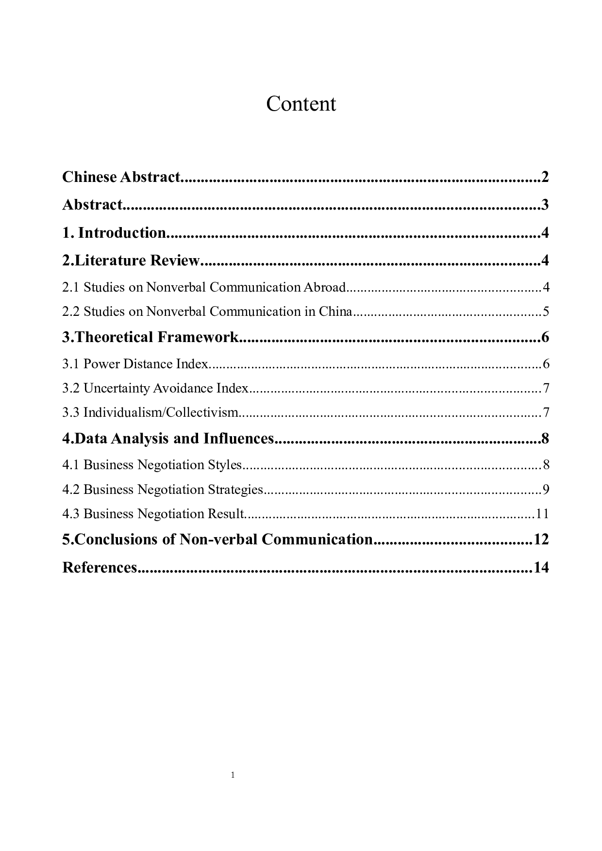 中美非语言沟通文化特点比较&mdash;&mdash;以商务谈判为例-5126字.docx 第3页