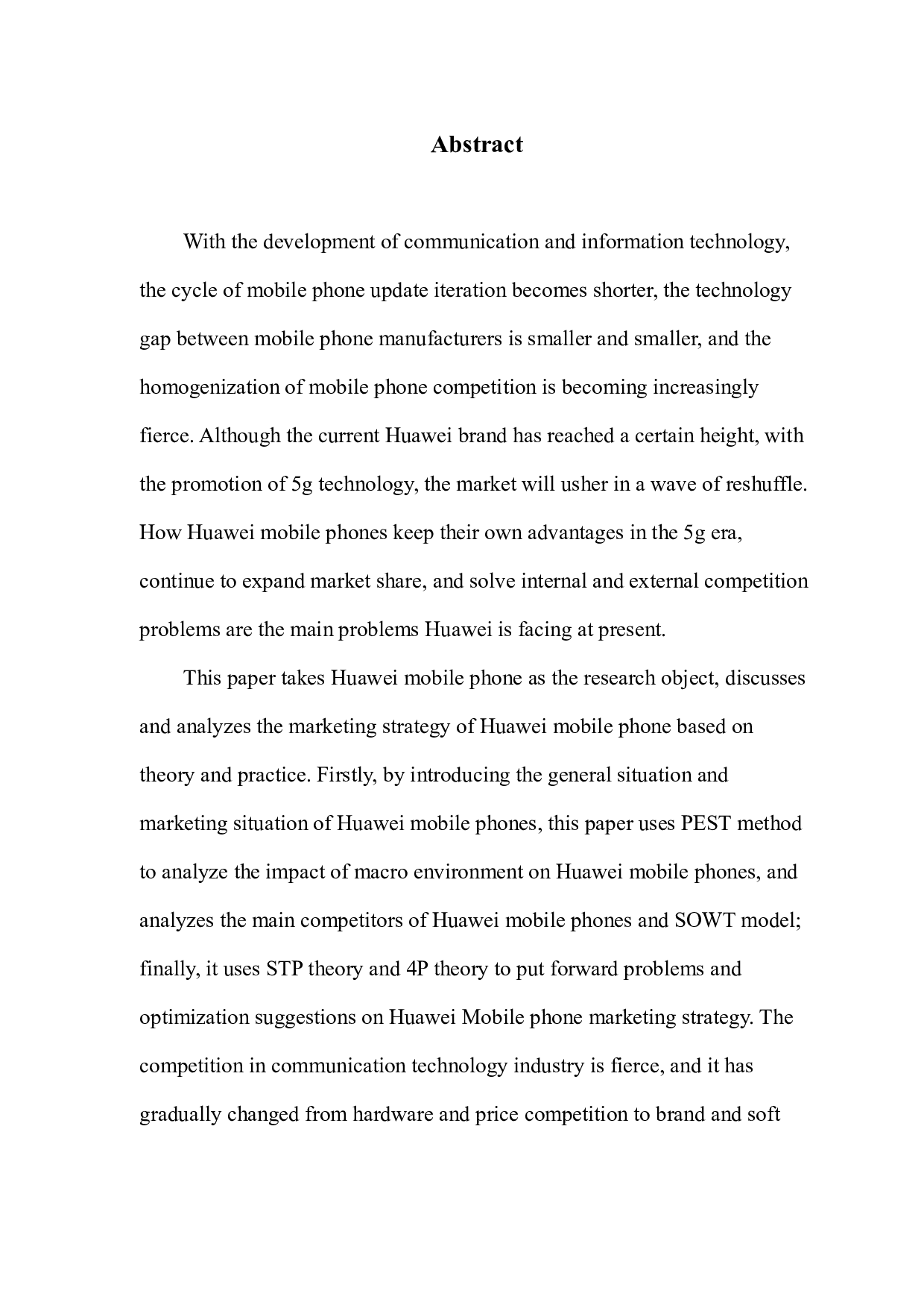 5G时代下华为智能手机营销策略研究-14131字.docx 第2页