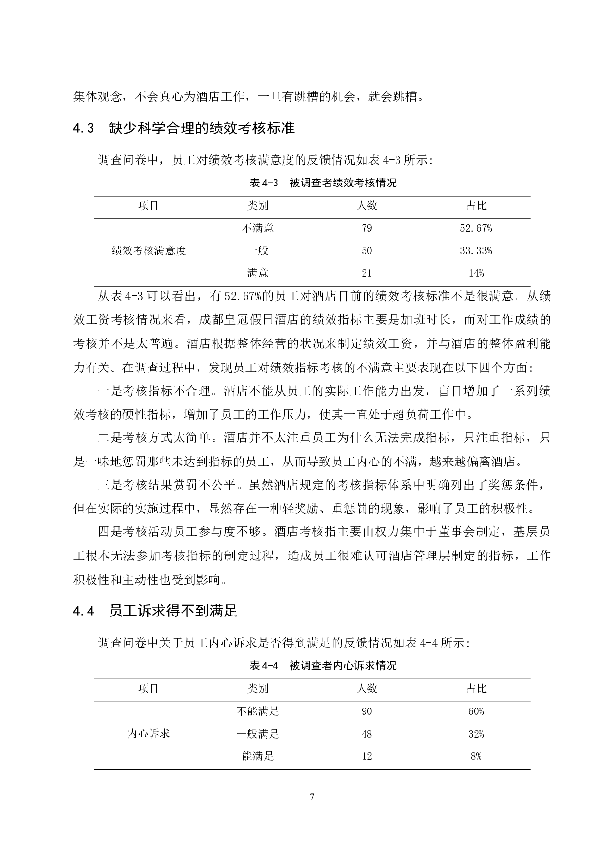 成都皇冠假日酒店人性化管理存在的问题及对策研究-9968字.docx 第10页