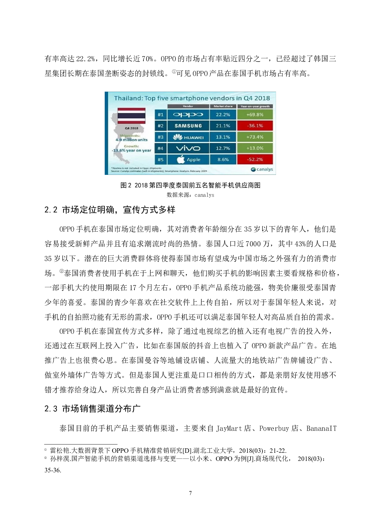 OPPO手机在泰国营销现状及优化策略研究-14494字.docx 第10页