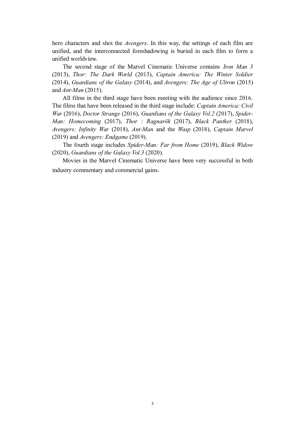 The Analysis of Online Marketing Mode and Box Office of Marvel Films-6230字.docx 第7页