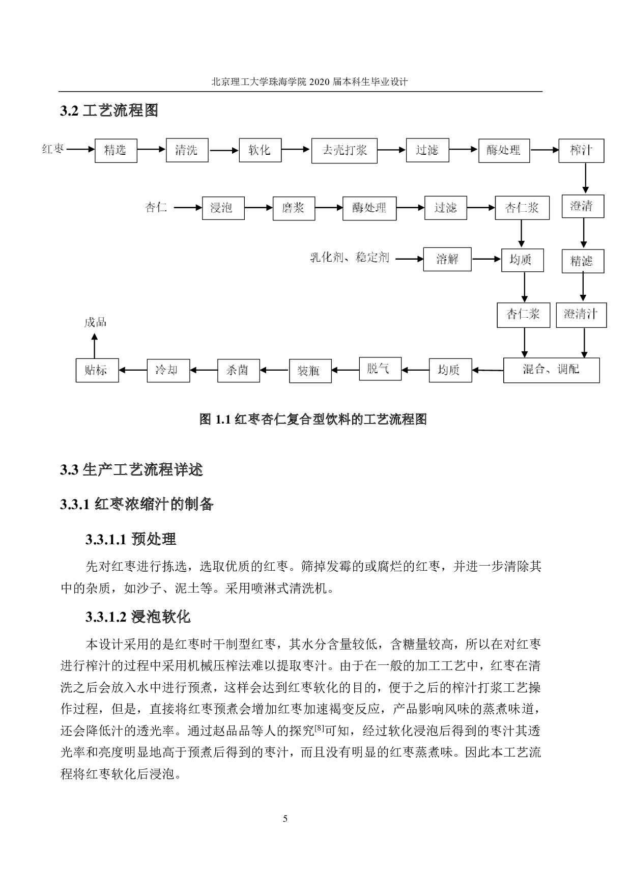 年产 30000  吨红枣杏仁饮料工厂设计-3063字.pdf 第7页