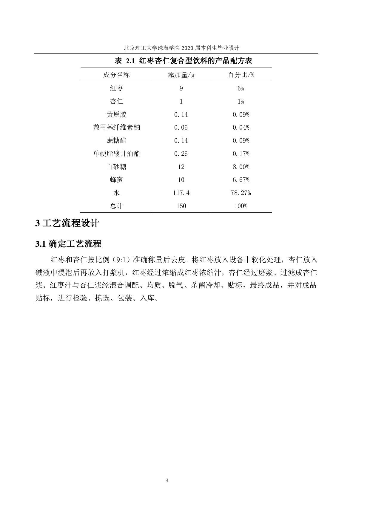 年产 30000  吨红枣杏仁饮料工厂设计-3063字.pdf 第6页