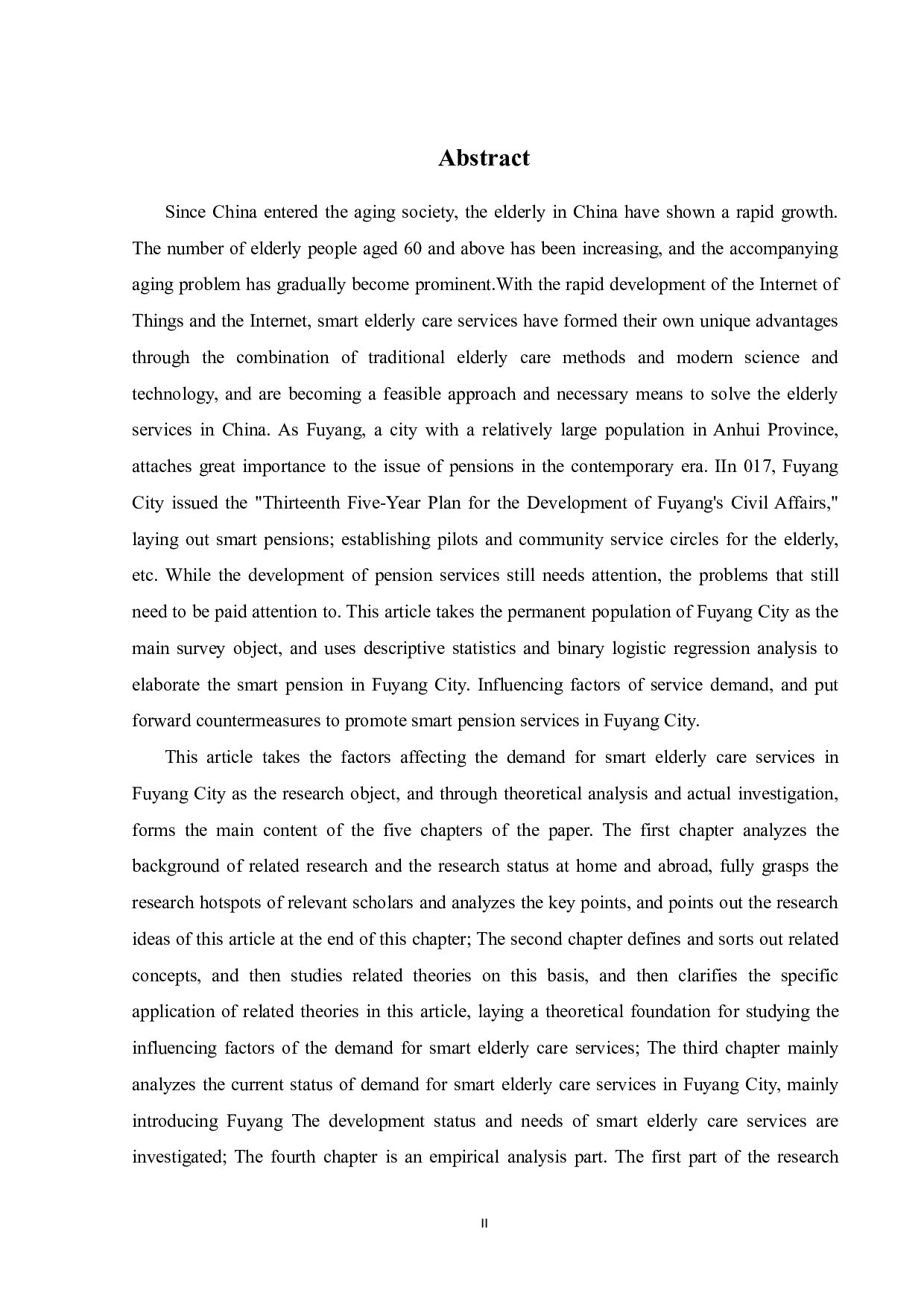 阜阳市智慧养老服务需求影响因素洋酒-3742字.pdf 第2页