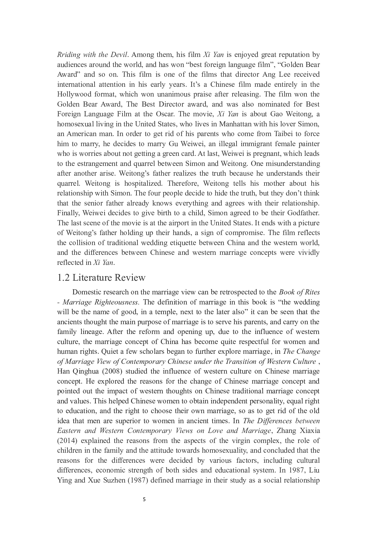 从《喜宴》看中美婚姻观差异-6370字.docx 第5页