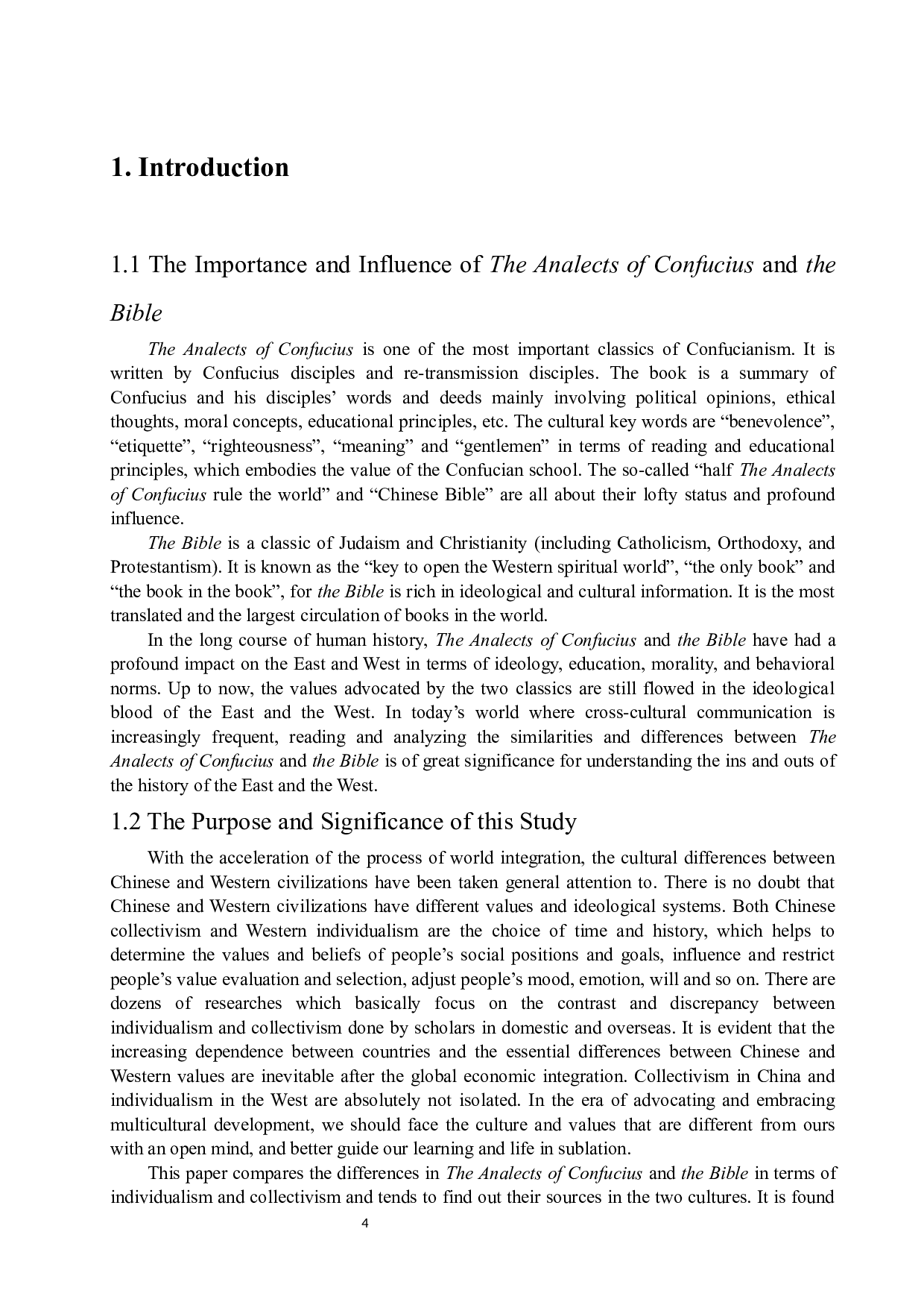 从《论语》和《圣经》看中西方的个人主义与集体主义-6010字.docx 第4页