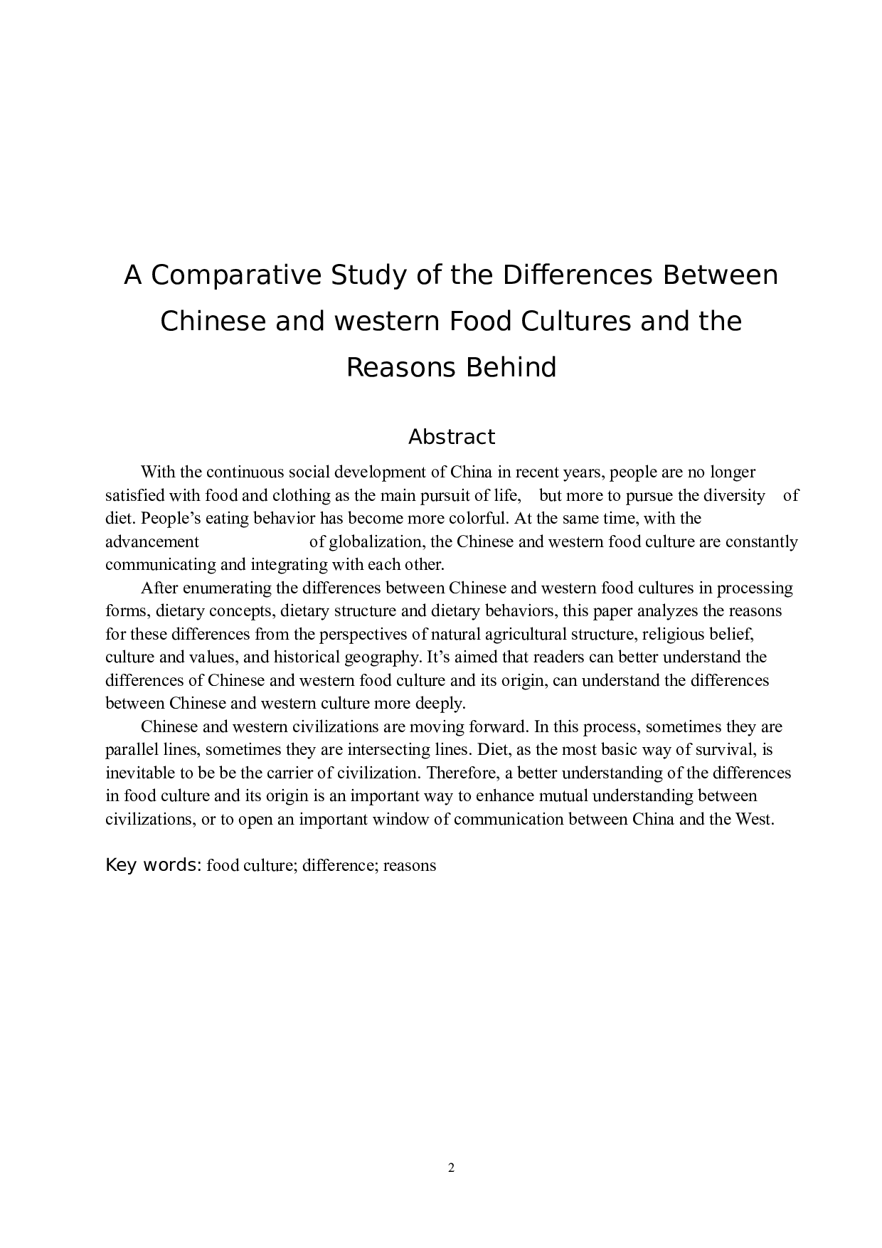 浅析中西方饮食文化差异及其由来-5356字.docx 第3页