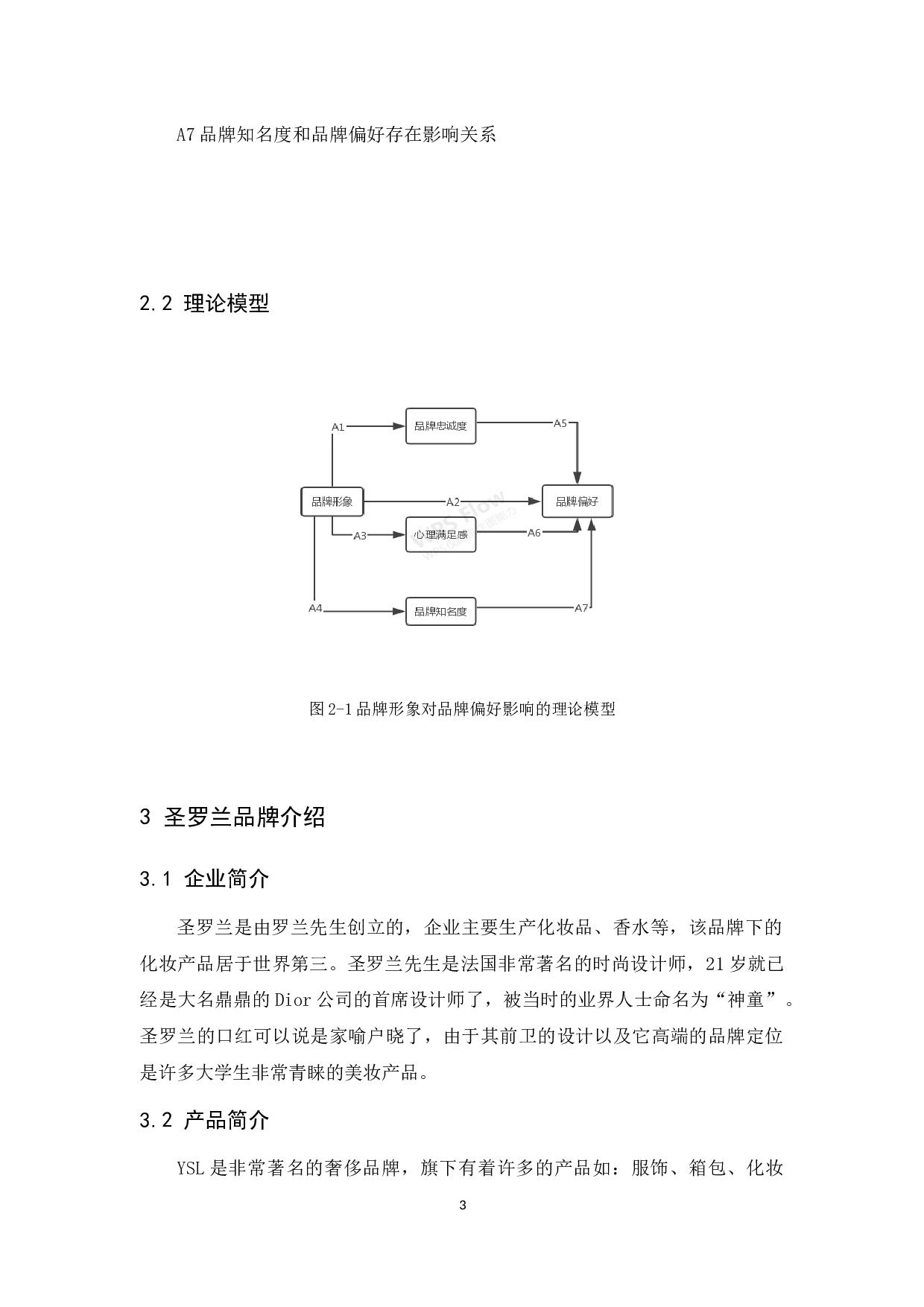 品牌形象对大学生品牌偏好形成的研究&mdash;基于圣罗兰化妆品牌-9477字.docx 第6页