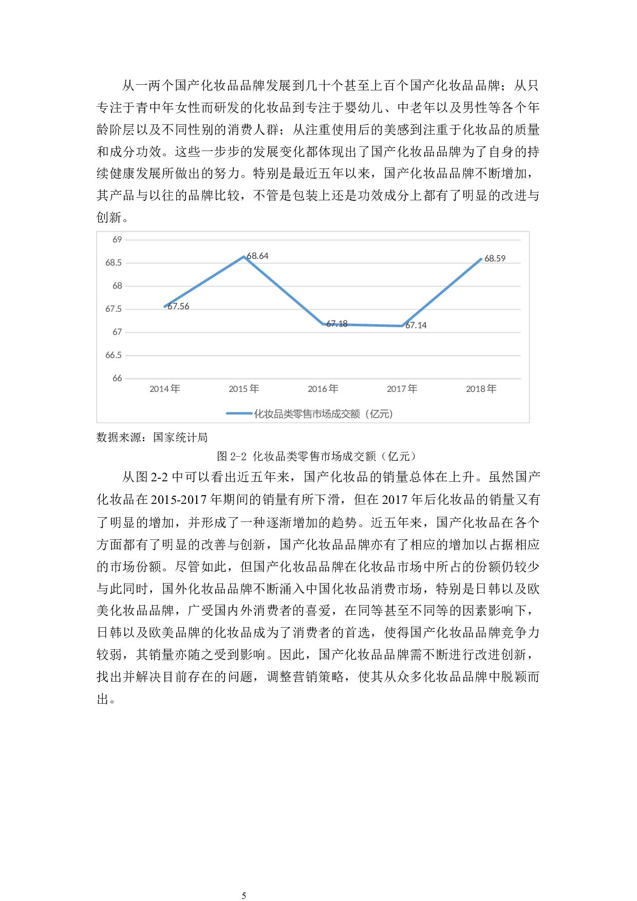 国产化妆品品牌营销策略研究-15162字.docx 第8页
