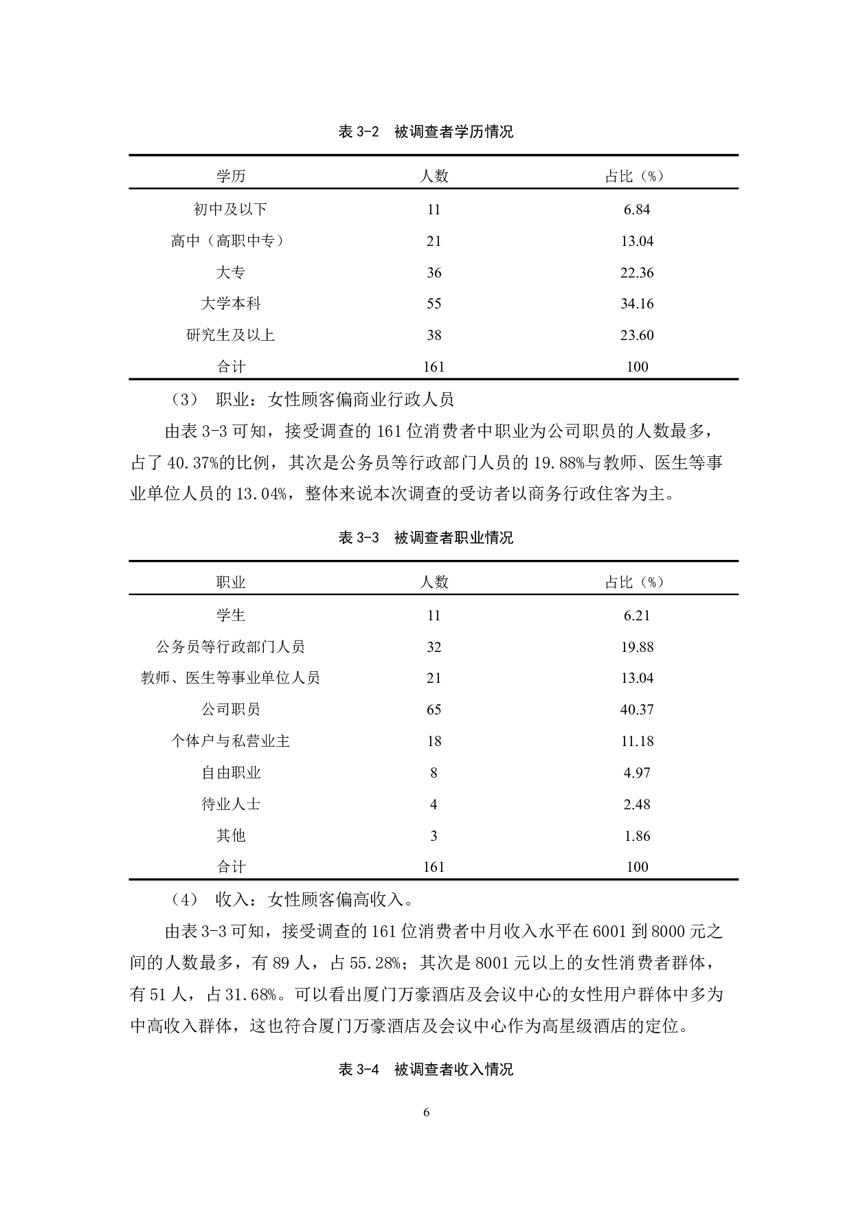 酒店女性住客消费偏好研究&mdash;以厦门万豪酒店及会议中心为例-11157字.docx 第9页