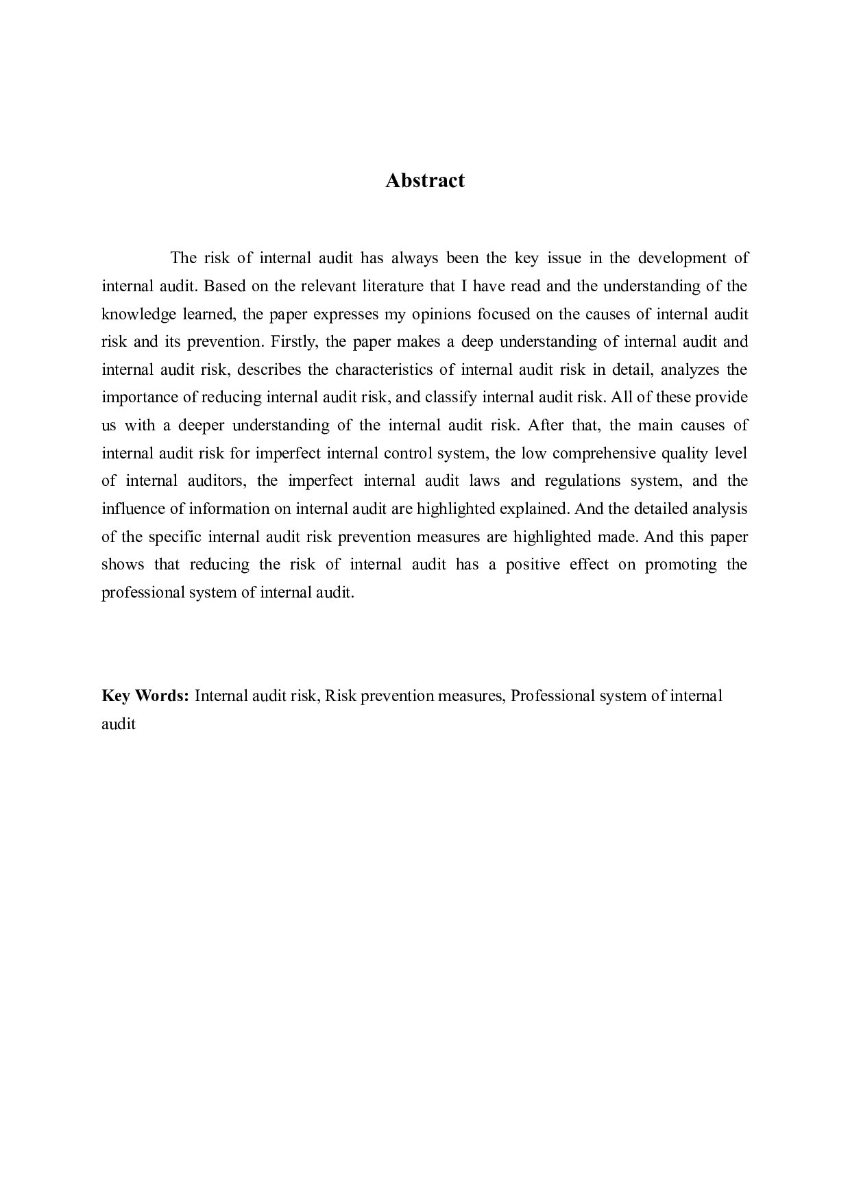 浅谈内部审计风险及防范措施-12884字.docx 第2页