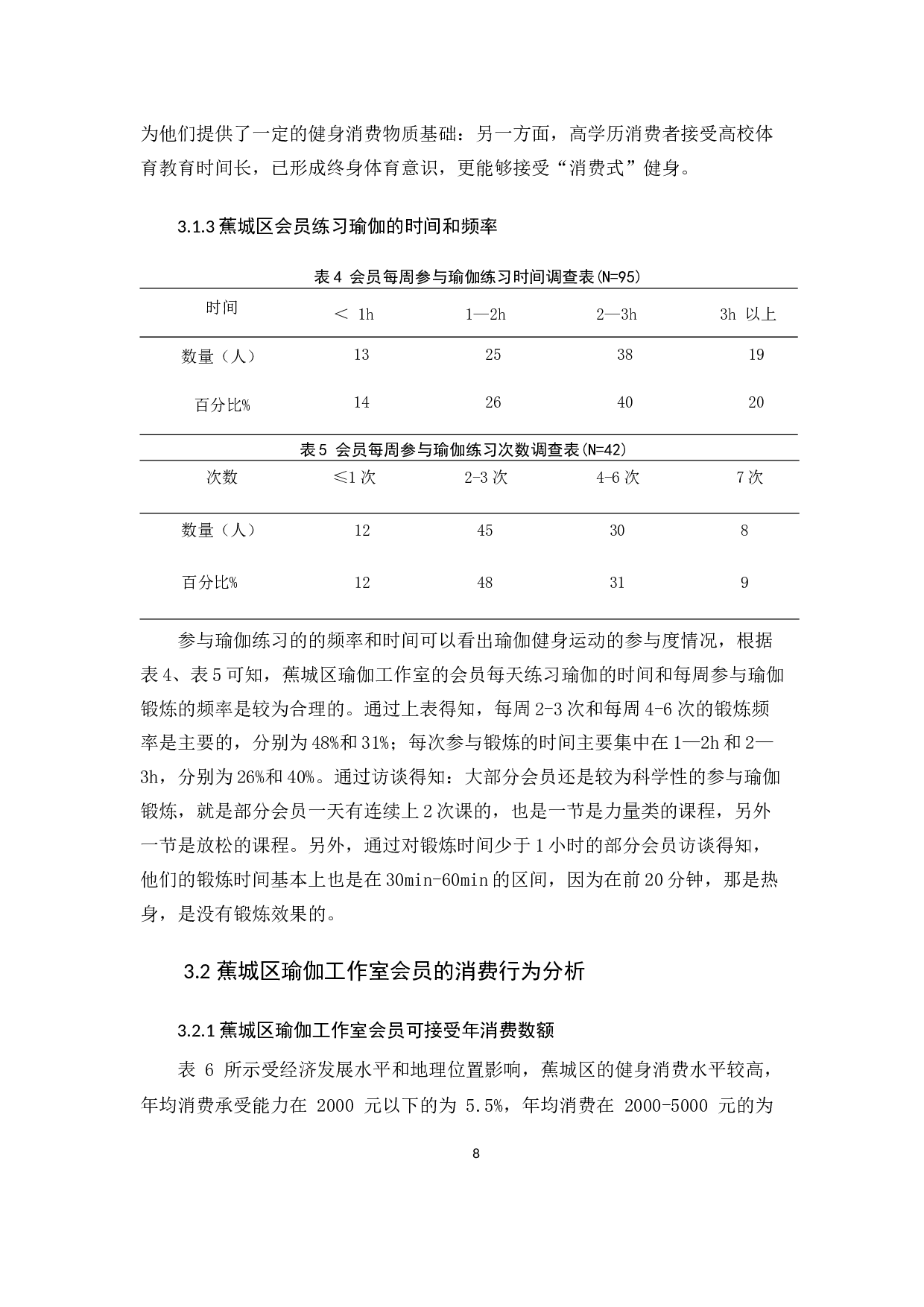 宁德市蕉城区瑜伽工作室会员的消费行为研究-8903字.docx 第8页