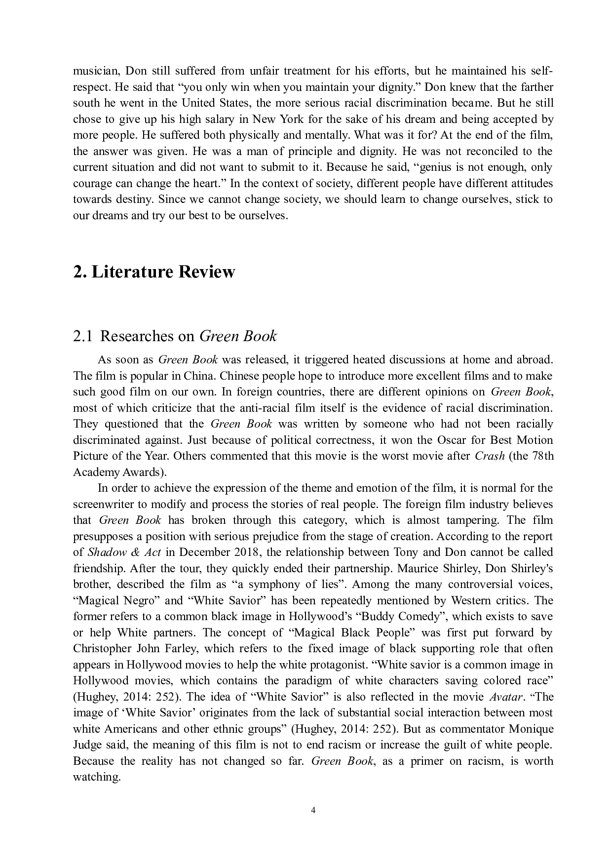 透析电影《绿皮书》中20世纪60年代美国社会对黑人的种族歧视-7901字.docx 第5页